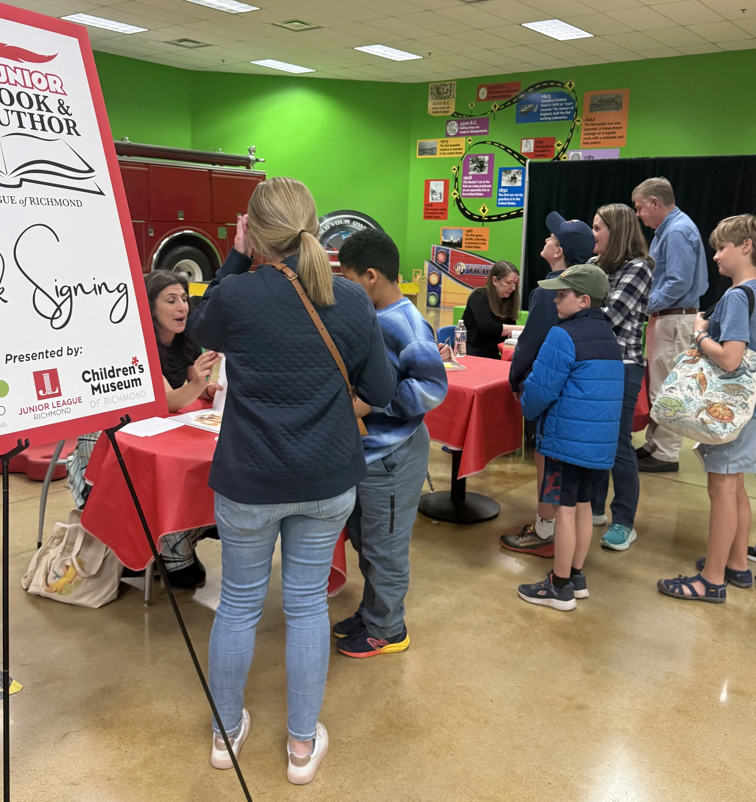 Junior League Junior Book and Author Event