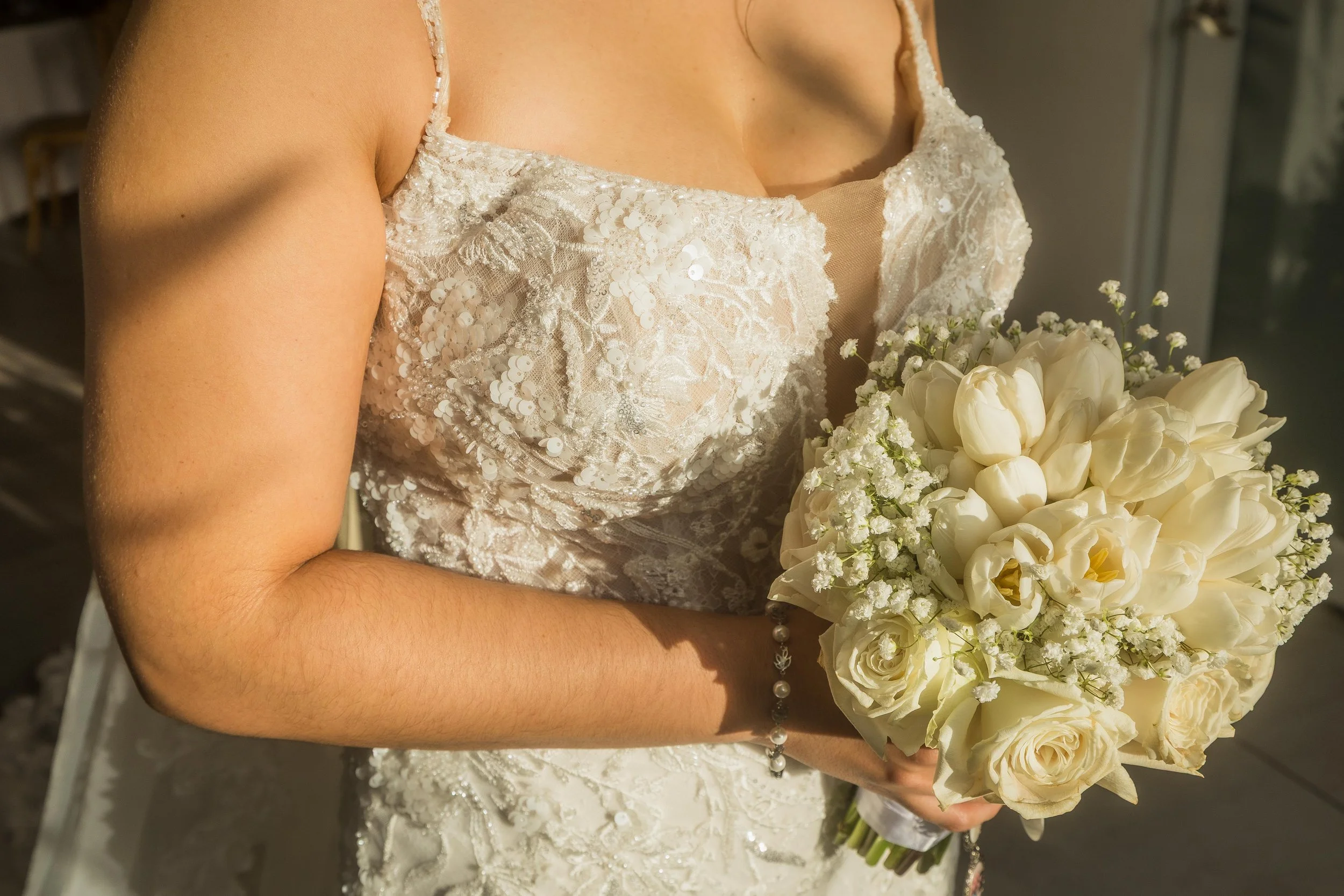 Bride posing for a wedding photographer in Puerto Rico at Hacienda Santiago