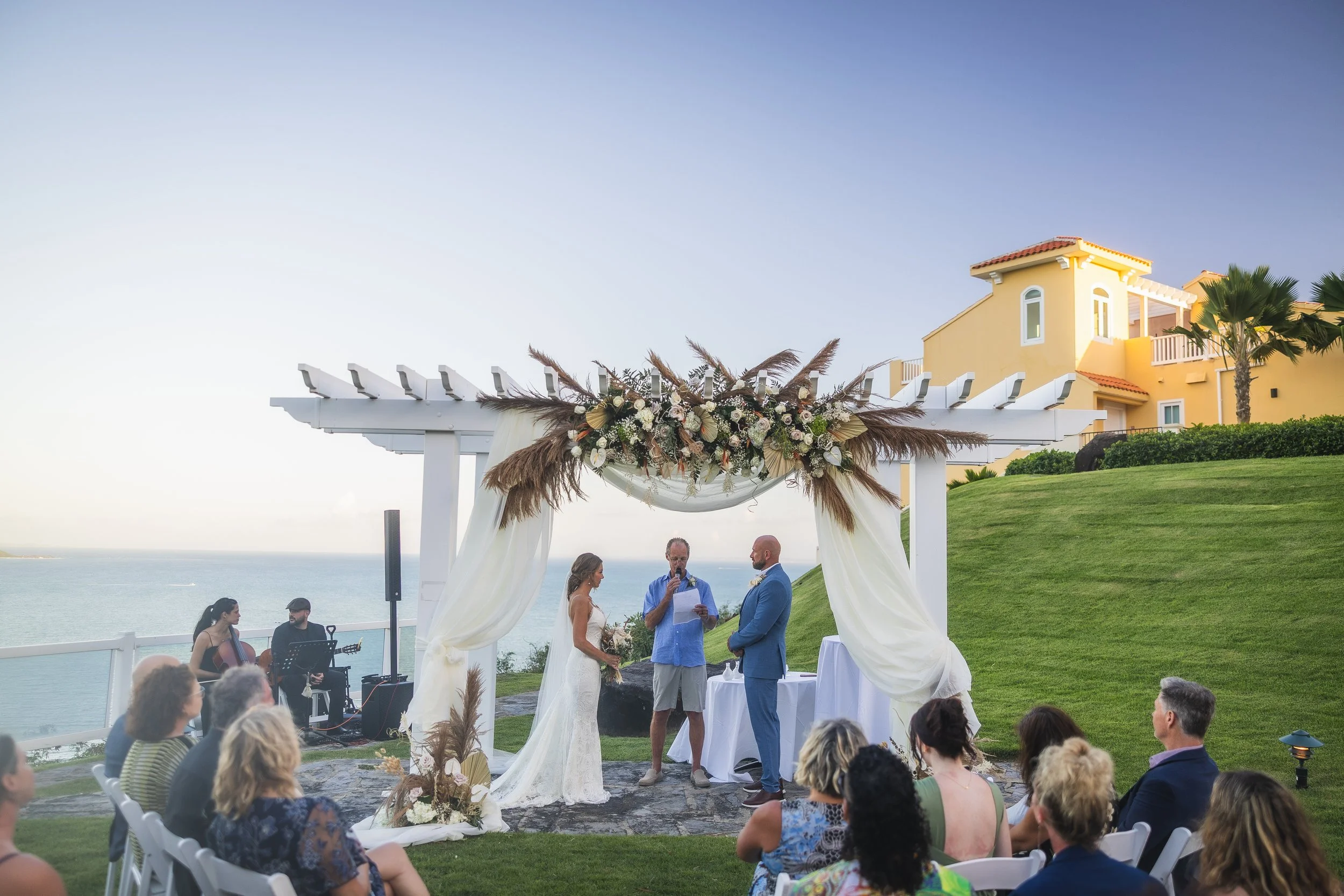 Luxury wedding at El Conquistador Resort taken by an editorial photographer in Puerto Rico