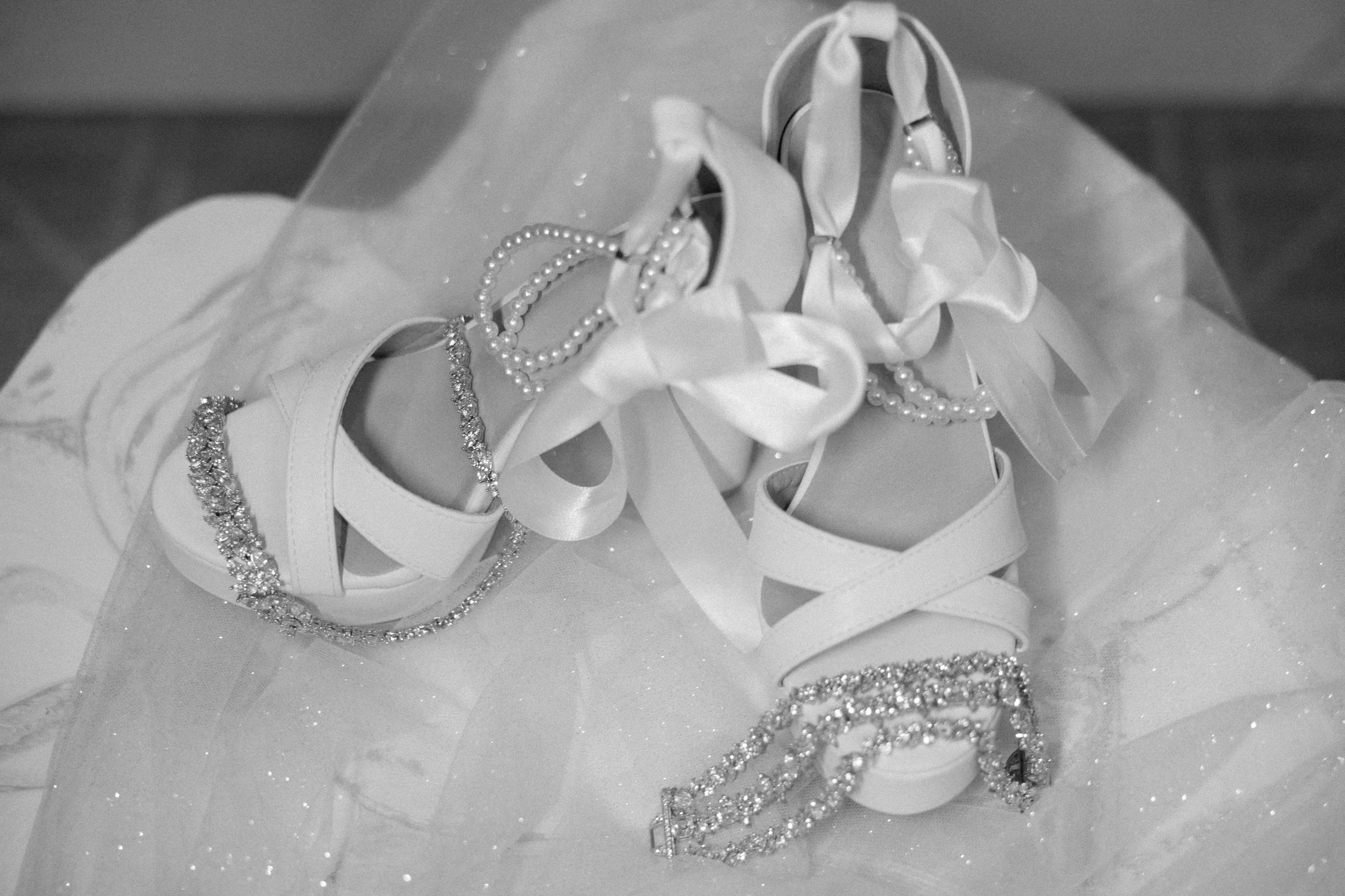 Bride and groom embracing during golden hour in Indian Spring Country Club, Florida
