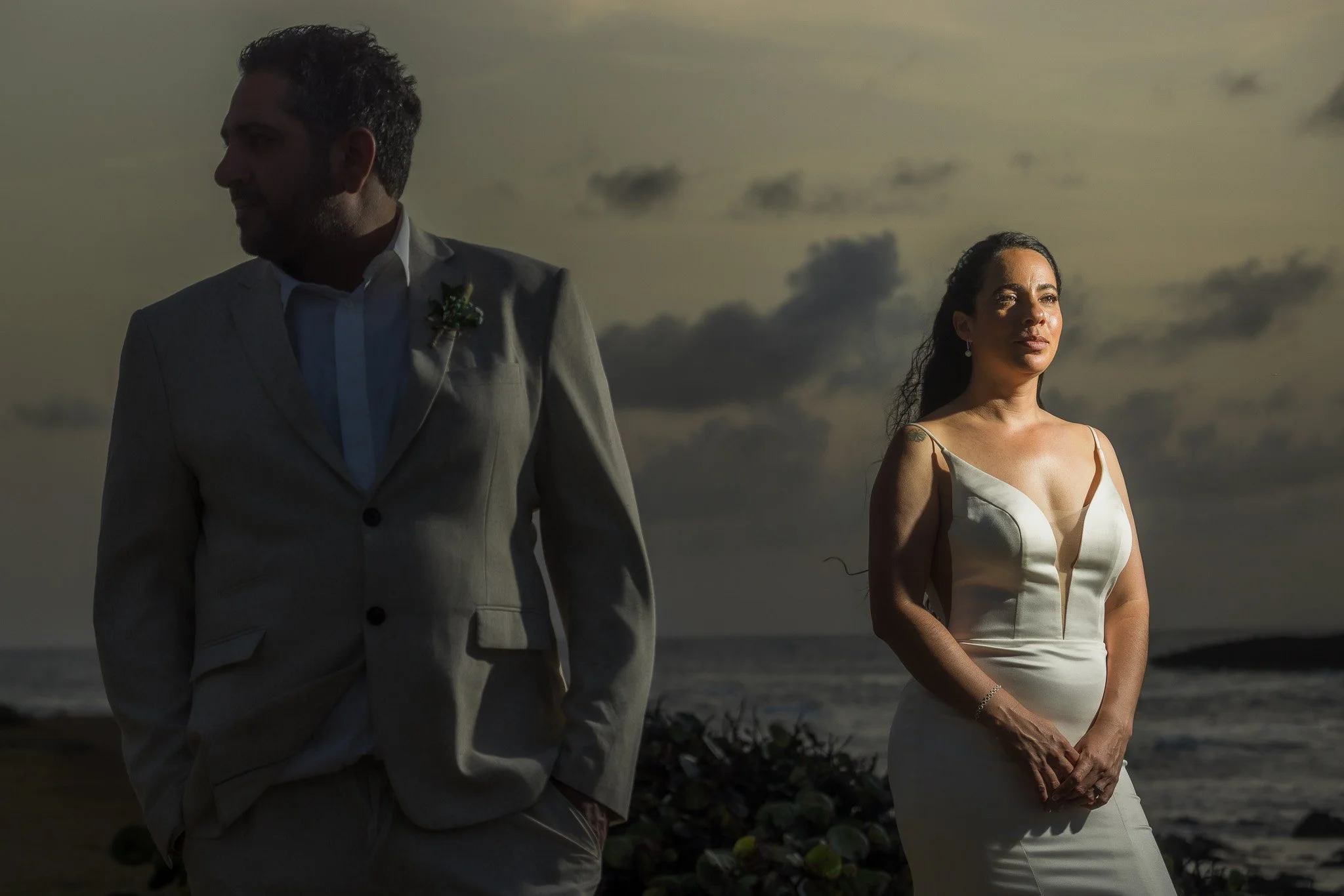 Luxury elopement in Puerto Rico at Escambrón Beach