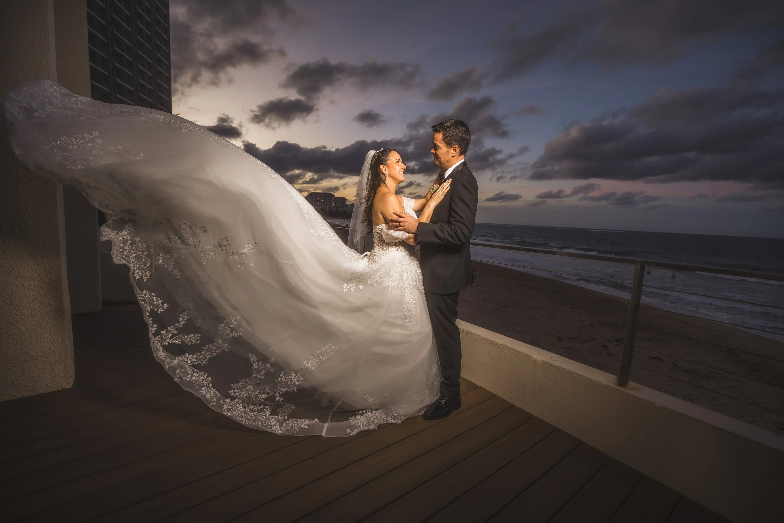 Luxury wedding at AFDA in Condado taken by a Puerto Rico photographer