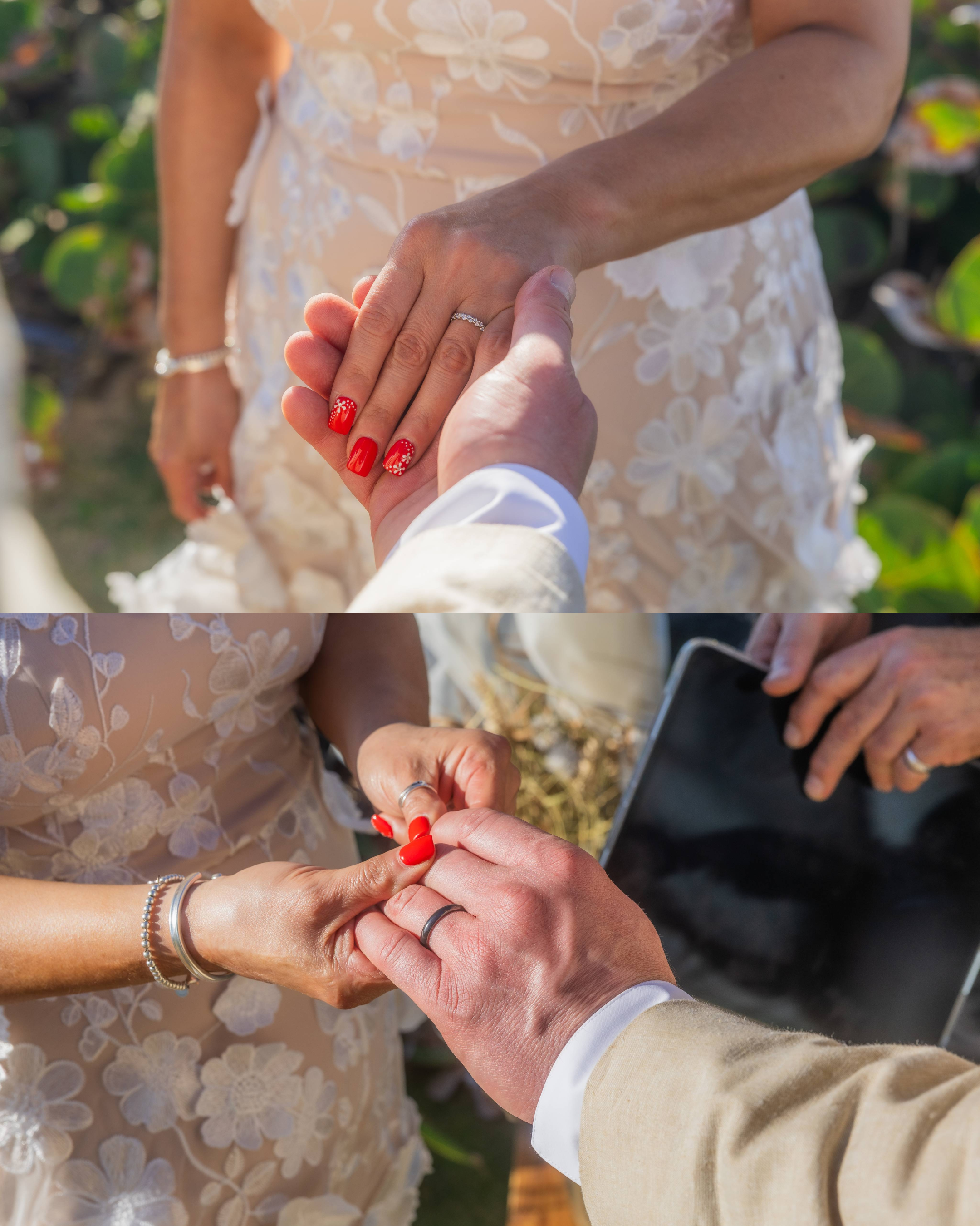 Intimate destination elopement ceremony photographed in San Juan, Puerto Rico
