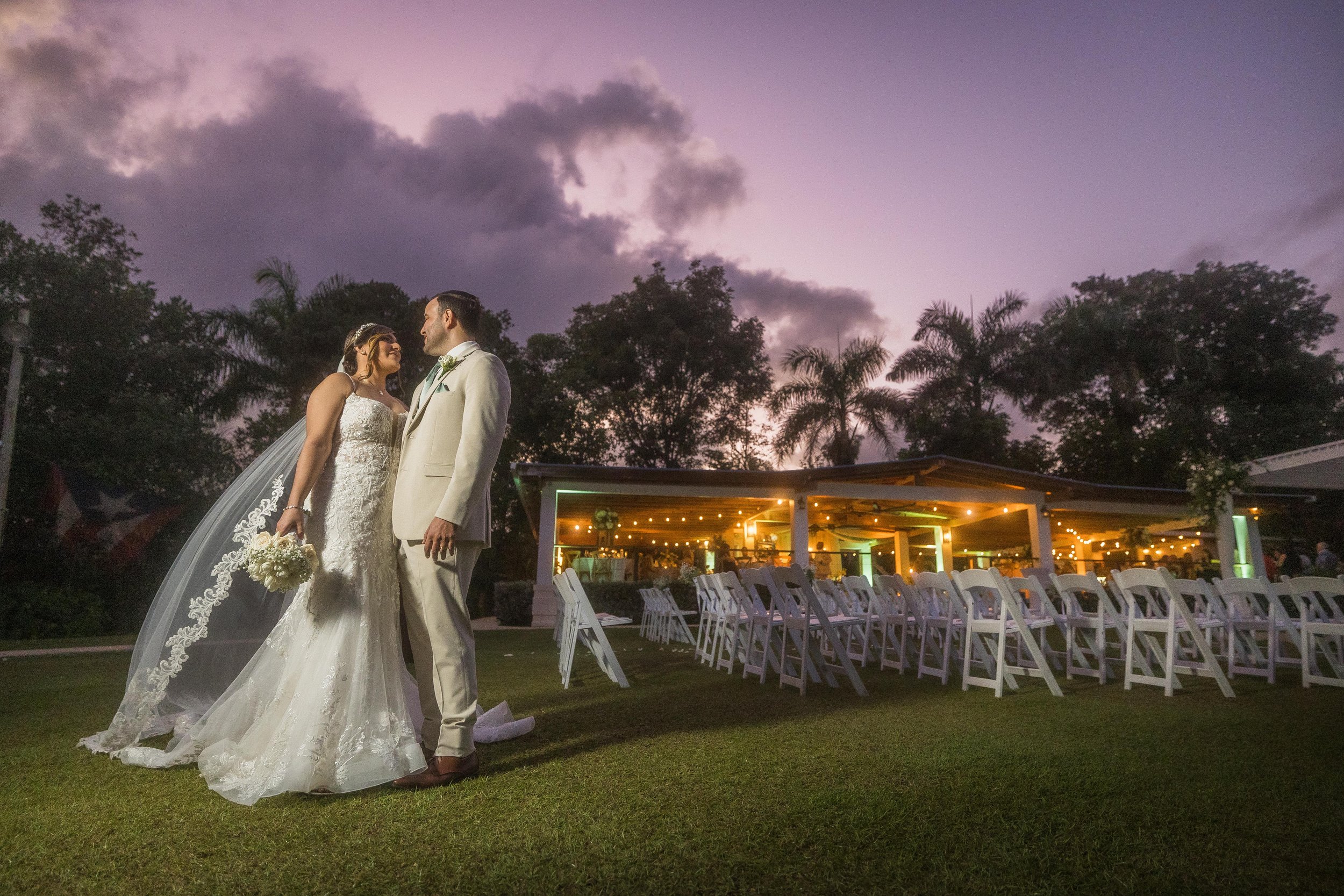 Couple portraits at Hacienda Santiago taken by a Puerto Rico wedding photographer