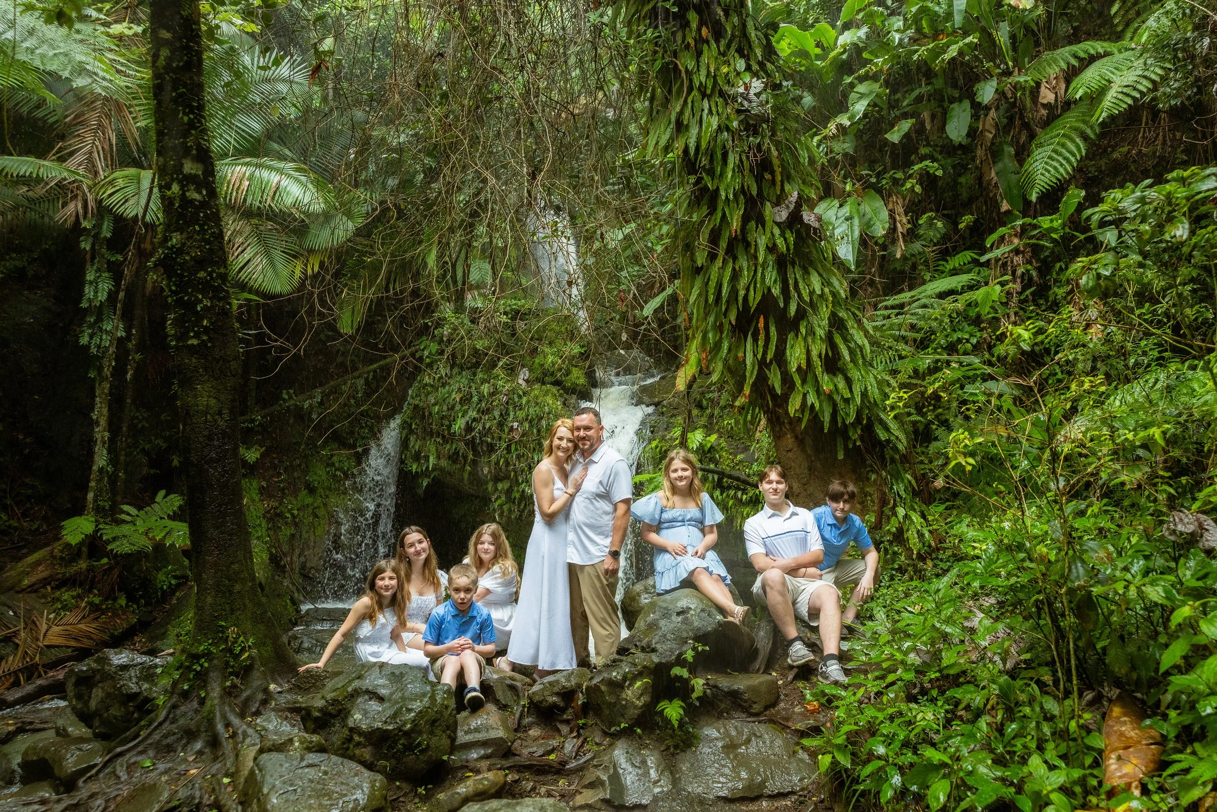 Surprise marriage proposal photographer in El Yunque, Puerto Rico