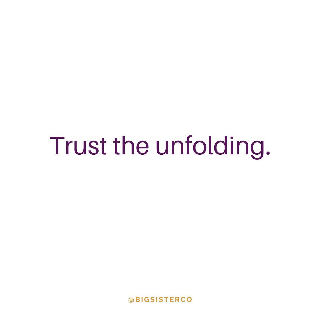 You&rsquo;re not behind. You&rsquo;re not lost. You&rsquo;re unfolding. You can&rsquo;t force a flower to open before it&rsquo;s ready. It blooms in its own time. Can you relax into the unknown today?
.
.
.
. #bigsister
#peoplepleaser #boundaries #se