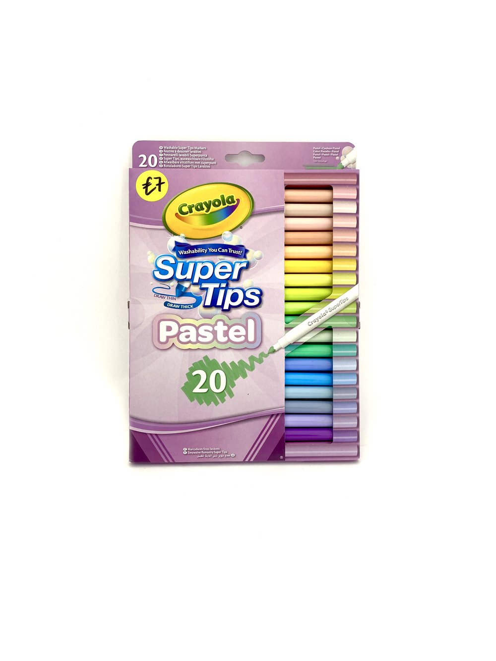 Crayola Super Tips Pastel Felt Tips — Globe arts studio