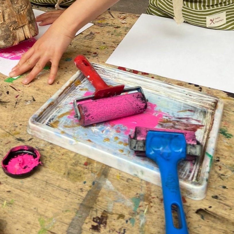 Family Eco Art - Potato Printing - 21/8/25