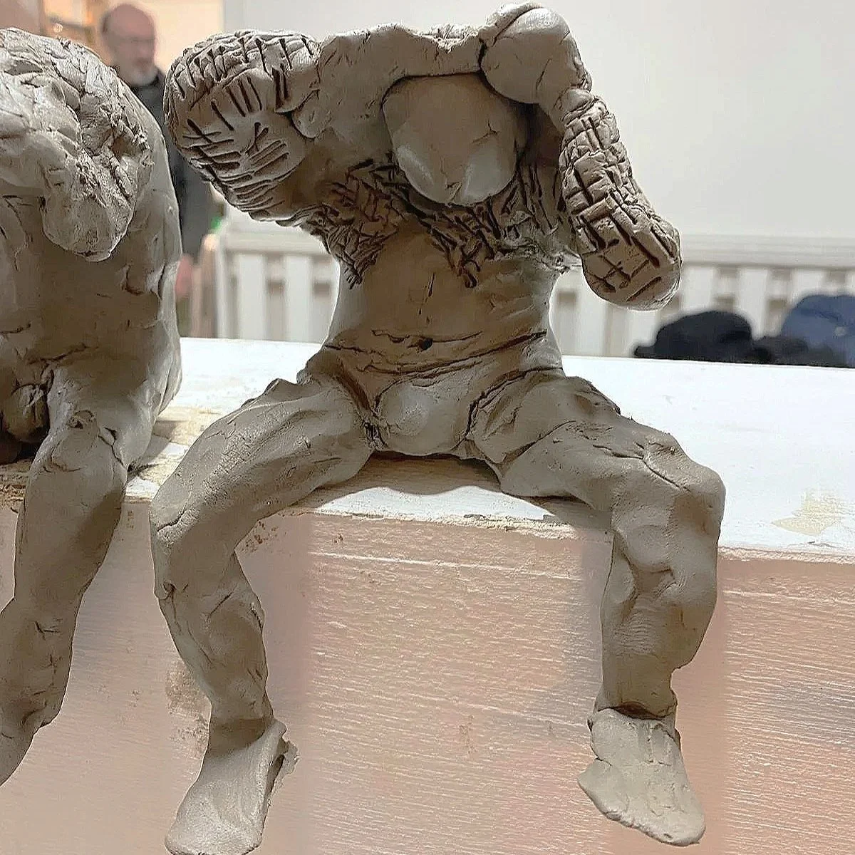 Live Figure Sculpture w. Jackie