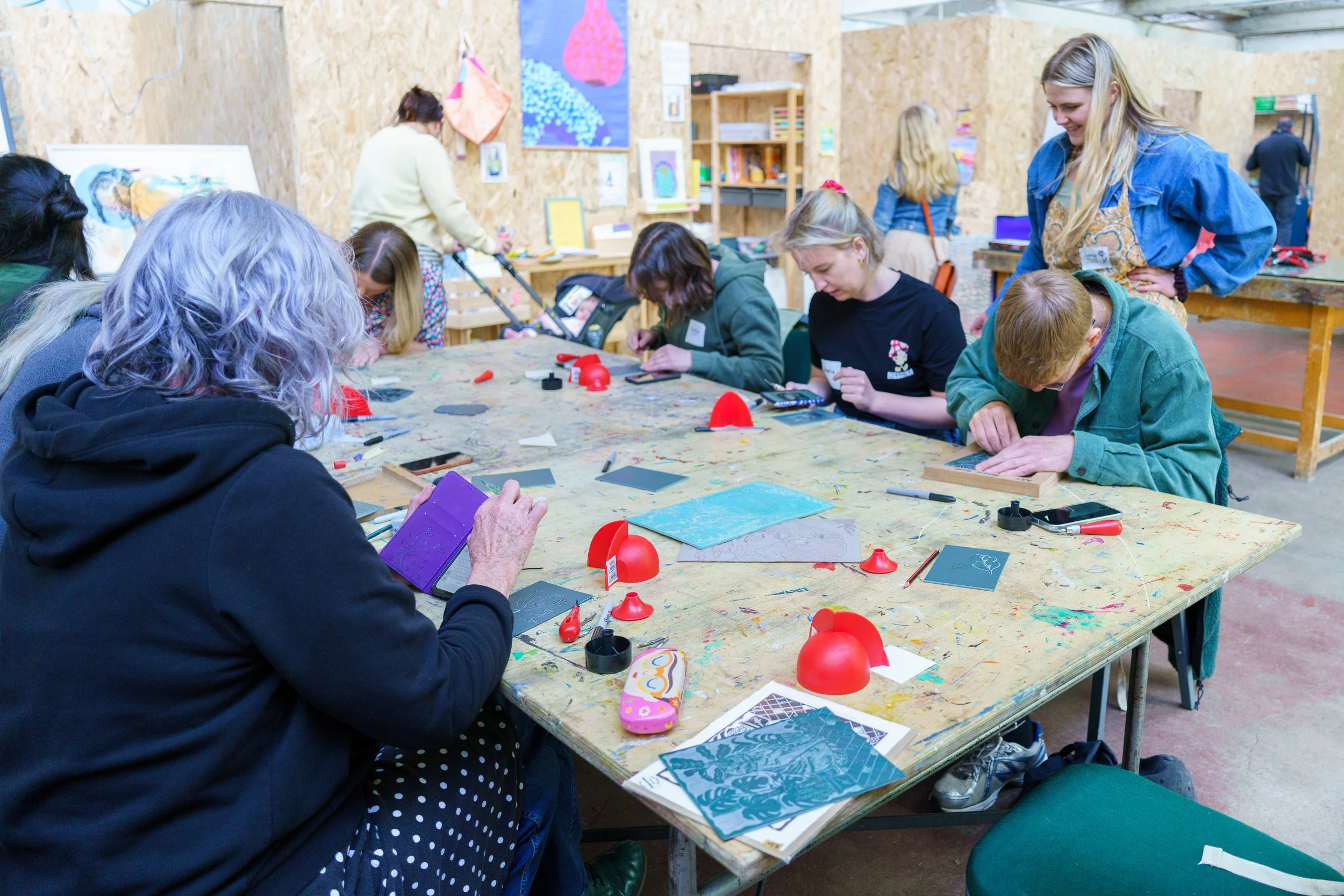 Lino Cut &amp; Print Taster workshop (PDiM'26)