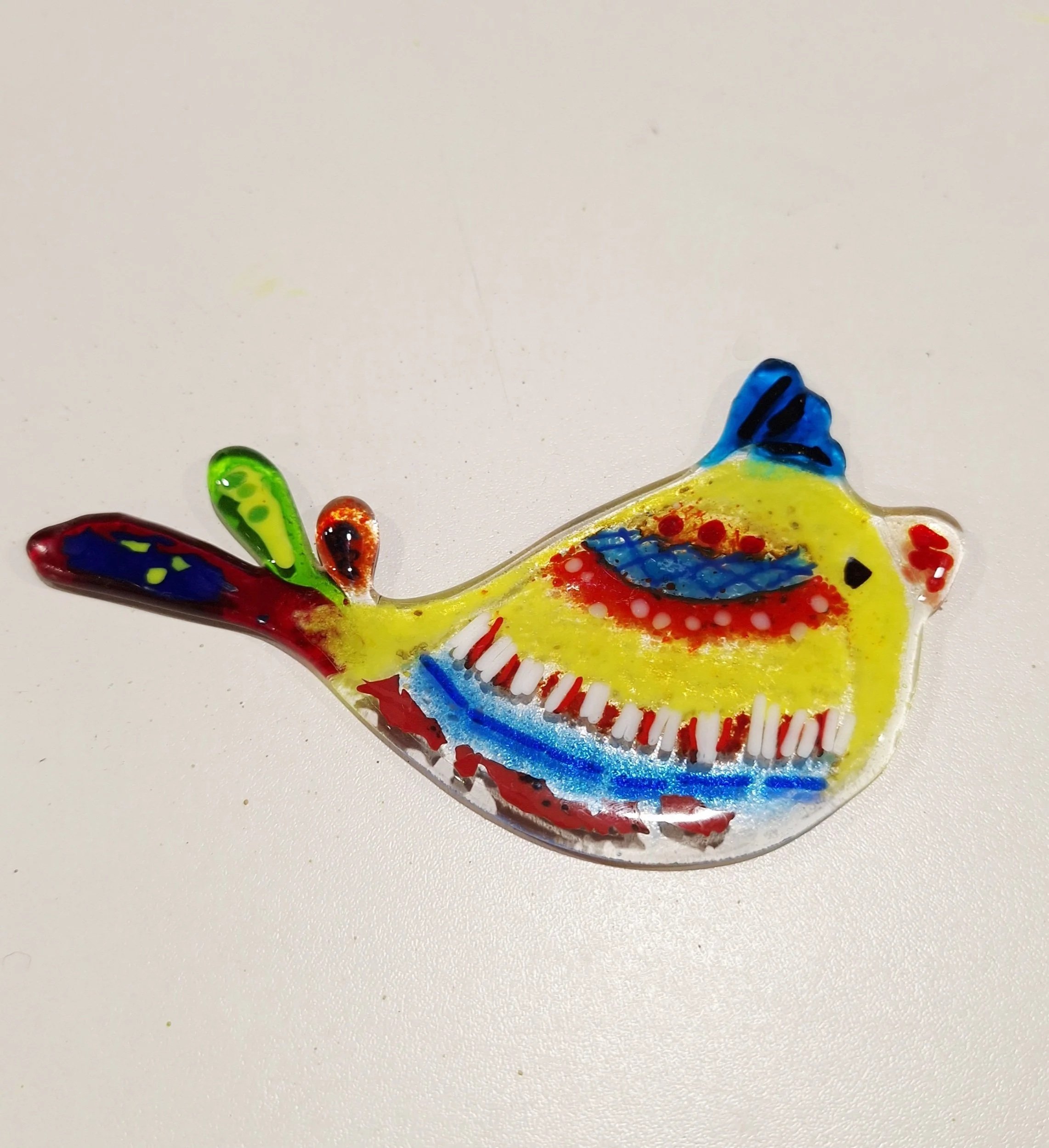 Family Fused Glass Birds @G2