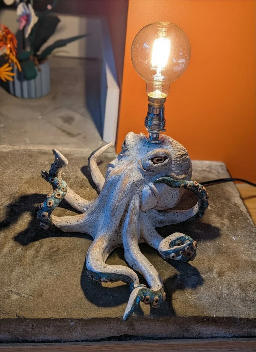 Octopus Lamp CERAMIC MASTERCLASS