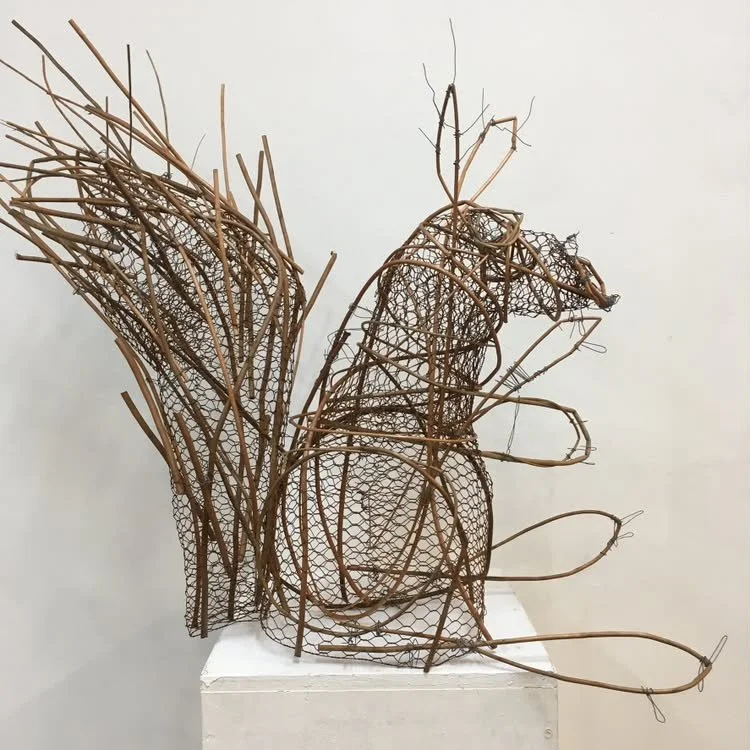 HM sculpture trail willow weaving with Frances Noon - FREE FAMILIES