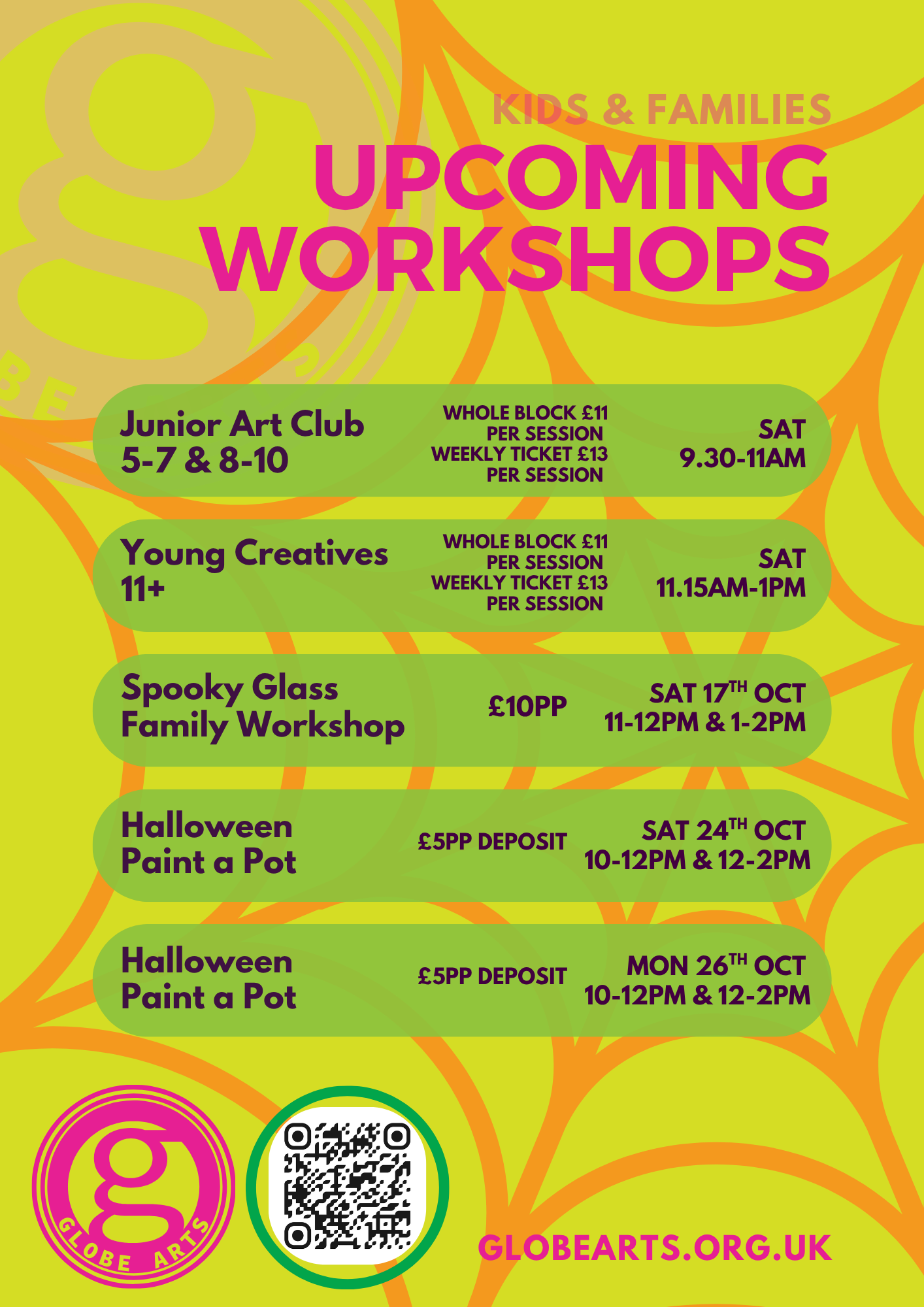 Halloween Workshops