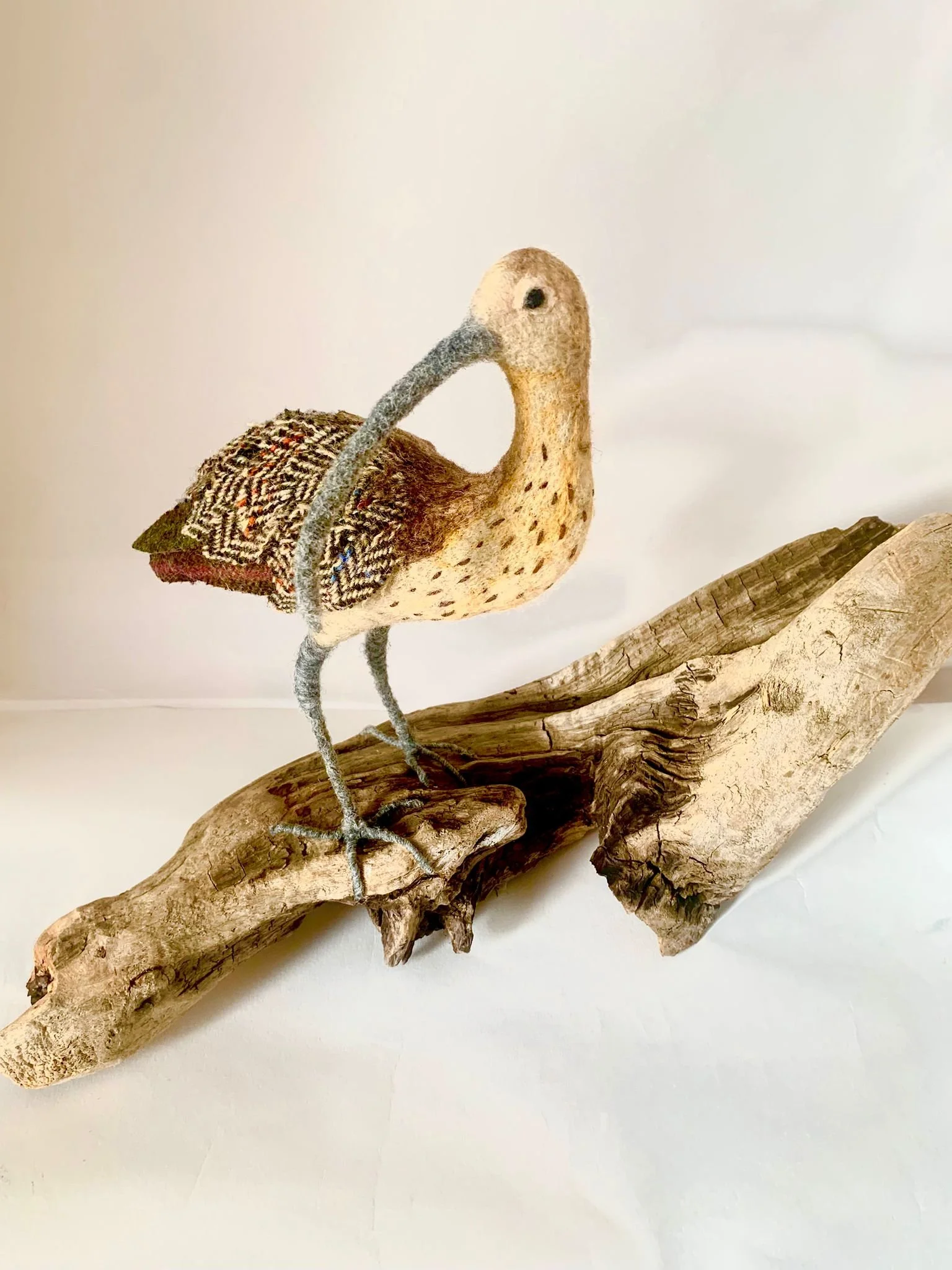 Needle Felted Curlews workshop with Zoe Stainton