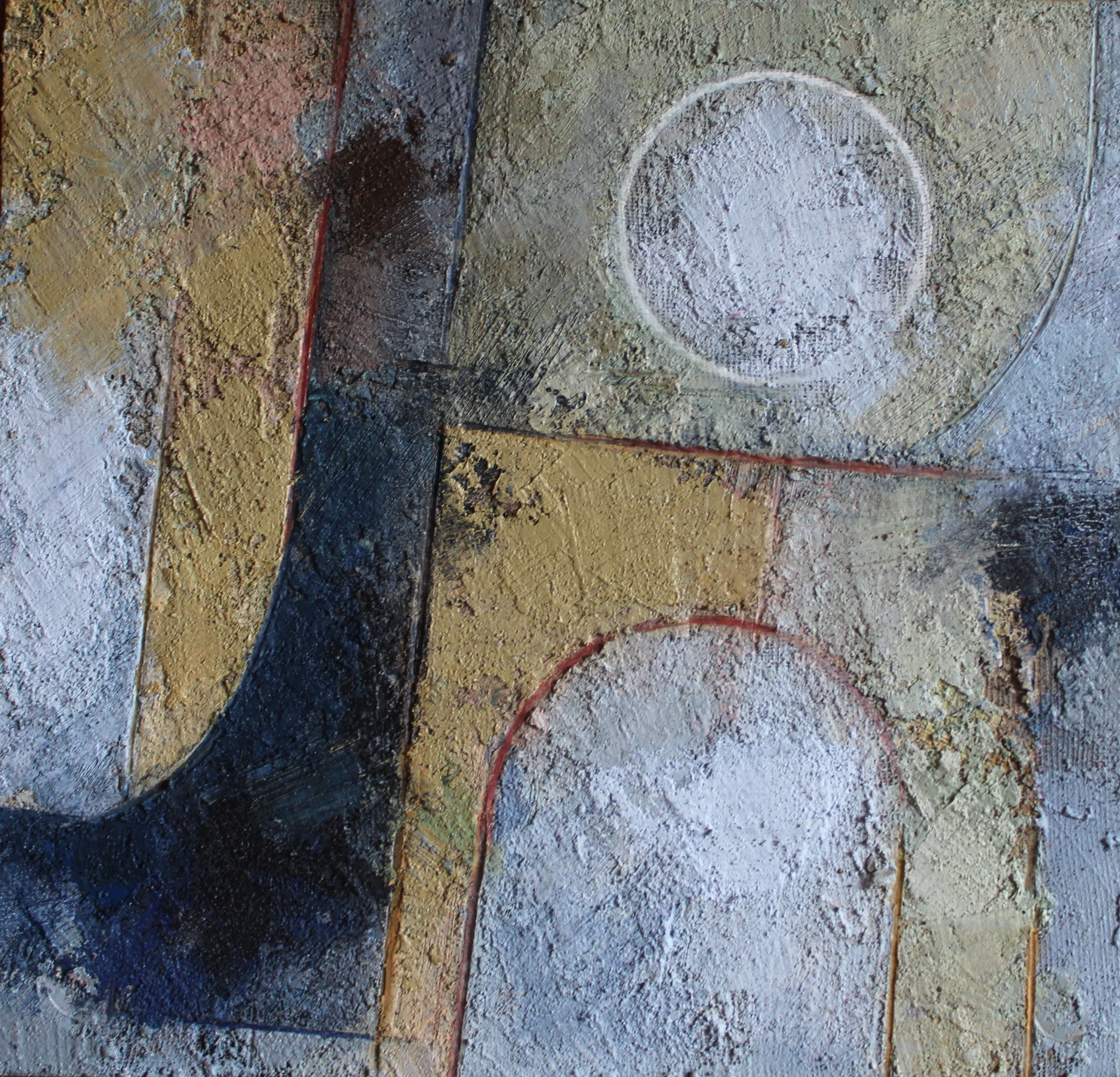 Interlinking Arches II (Pair £200)(30 by 29cm).JPG