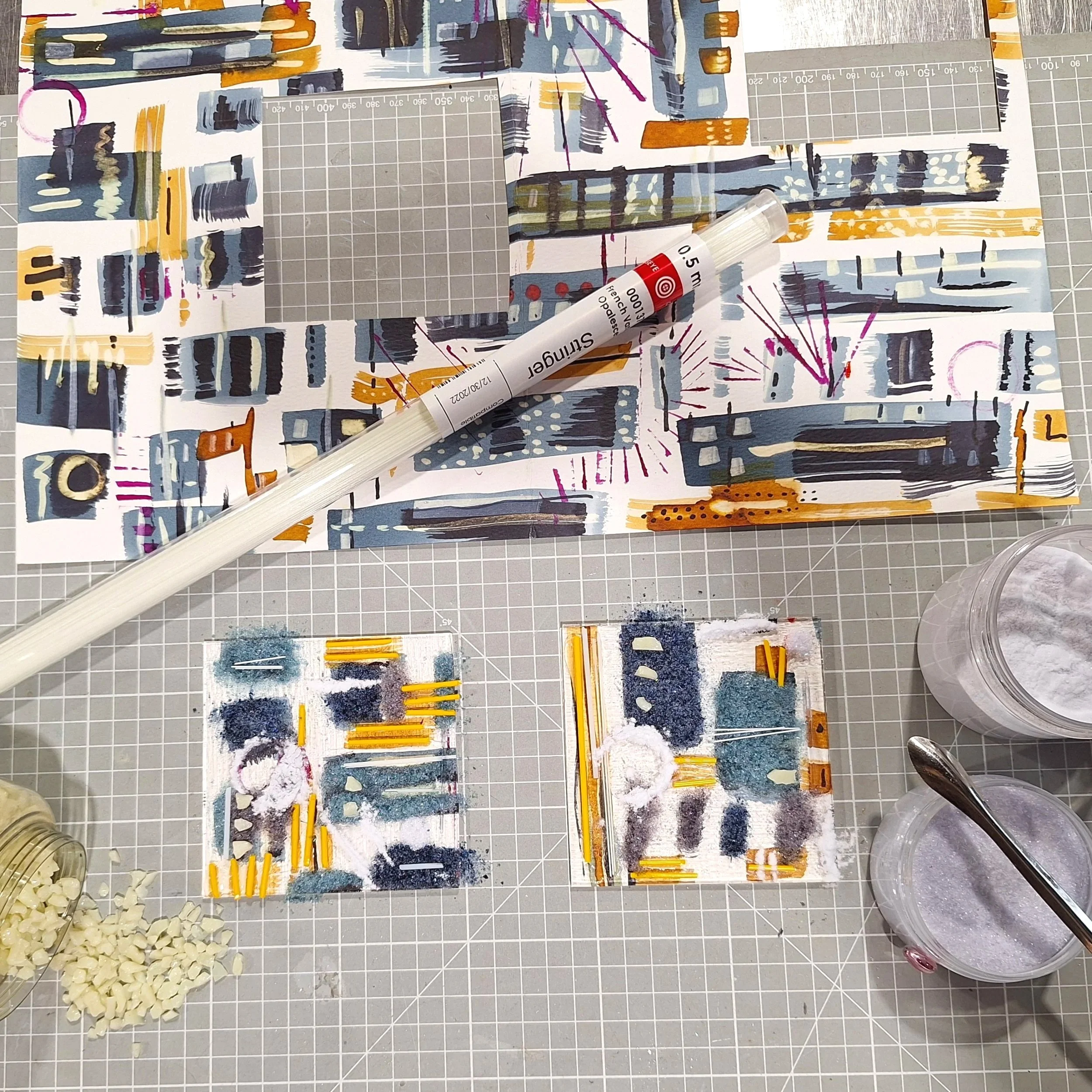 Fused Glass Coasters - short course (JUNE '26)