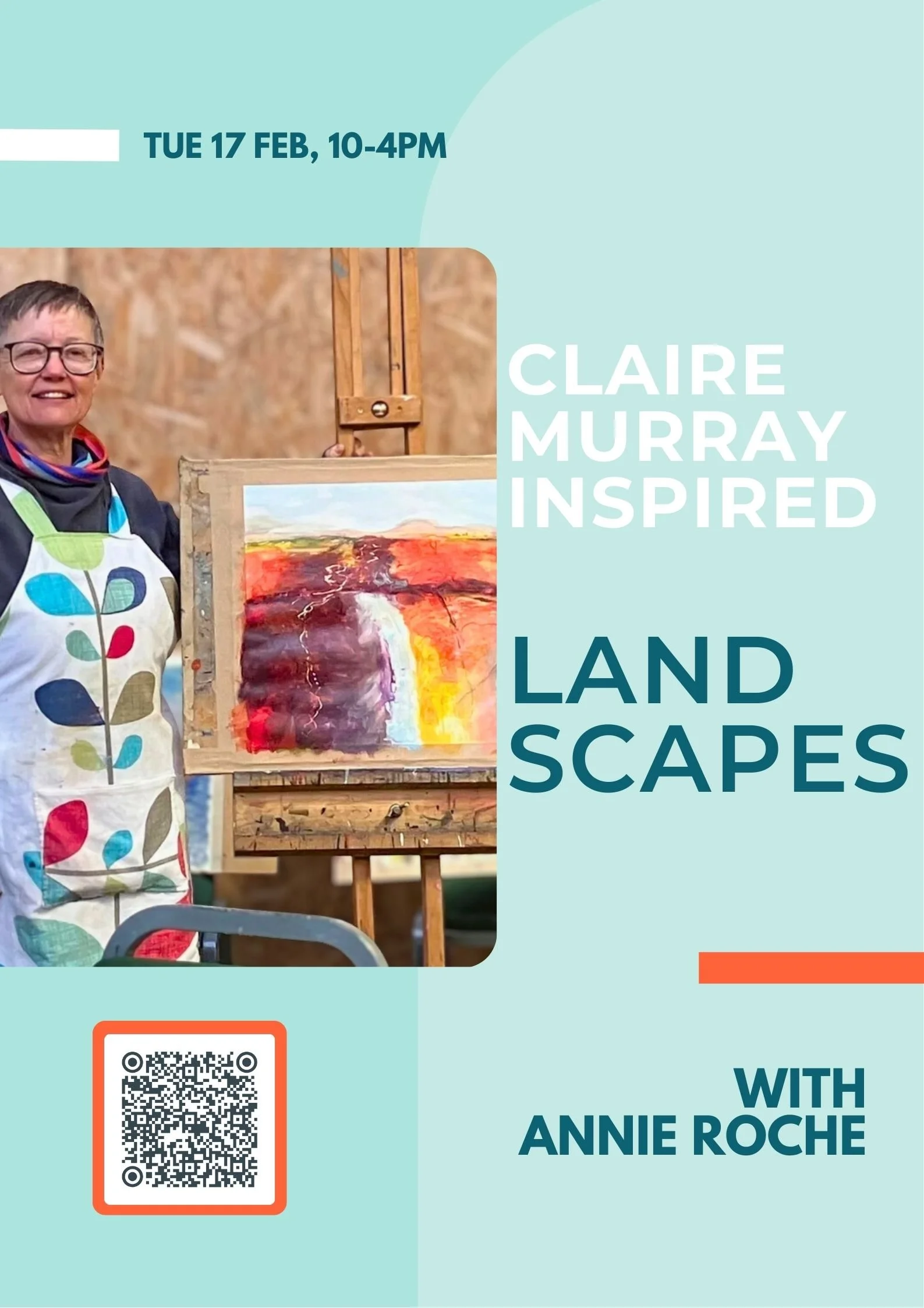 Claire Murray inspired workshop