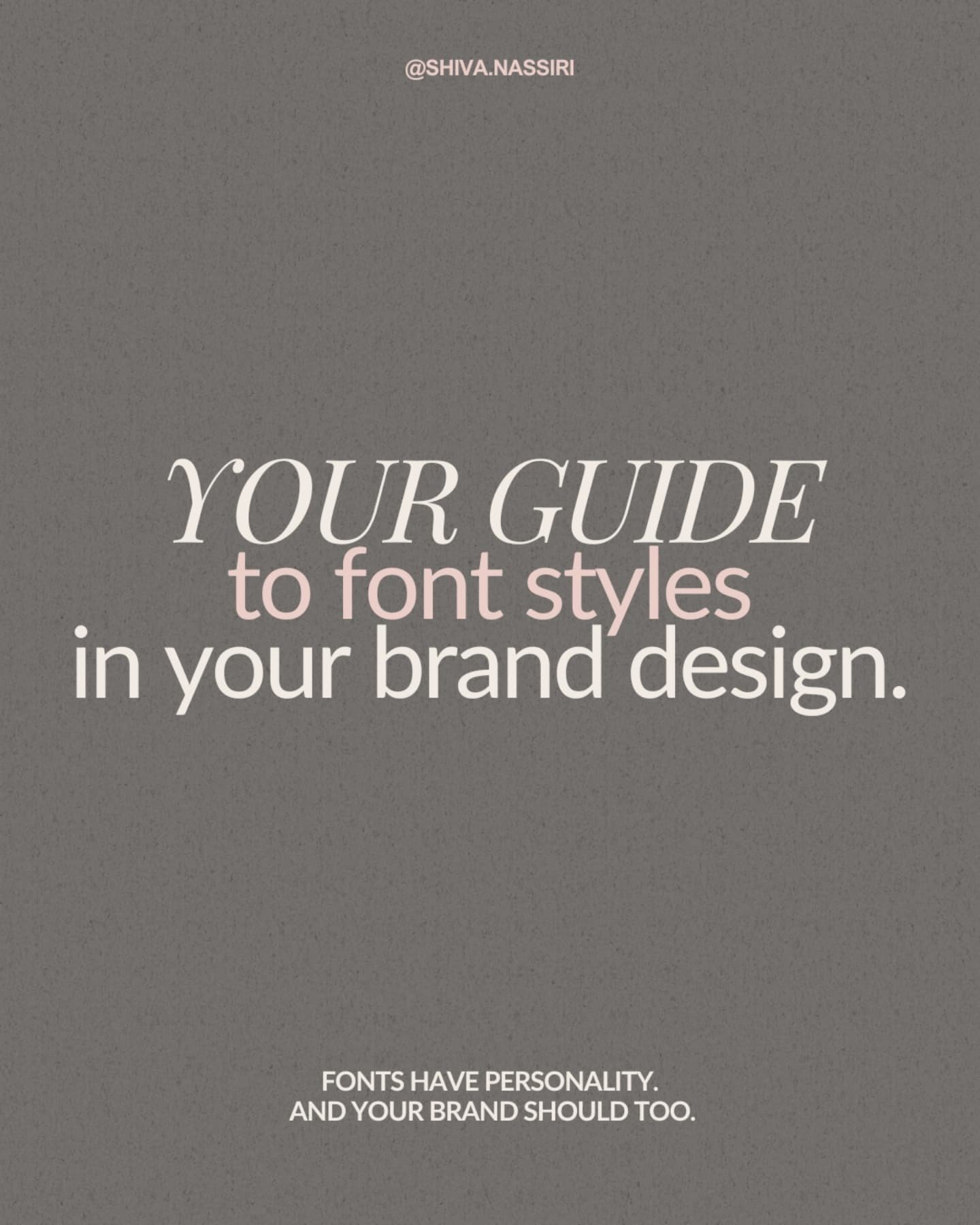 Your brand&rsquo;s vibe isn&rsquo;t just in the colors or logo, it&rsquo;s in the fonts you choose.

Typography shapes how your audience feels. If your brand doesn&rsquo;t feel right or you hesitate to share your site&hellip; your fonts might be quie