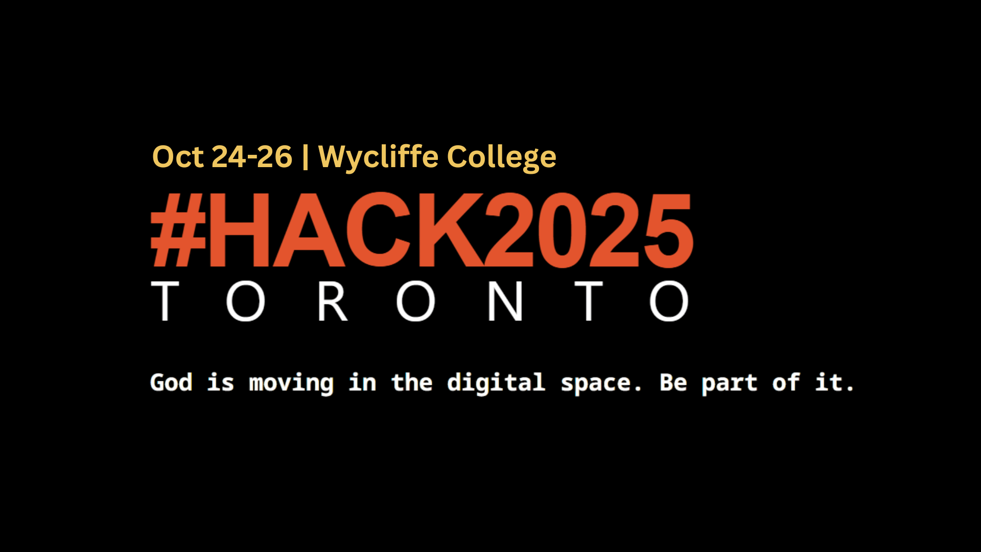#HACK2025 Toronto