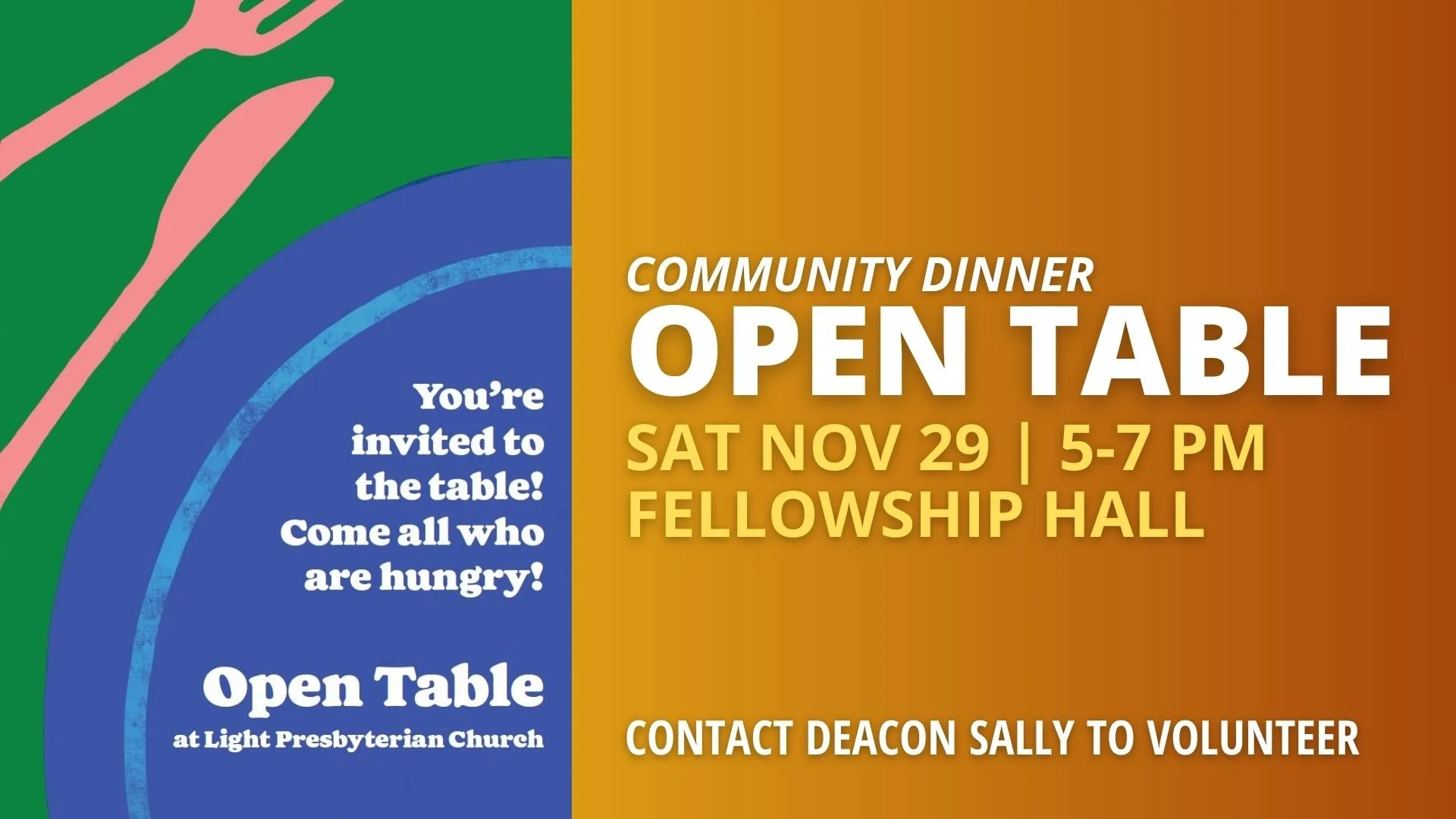 Open Table
