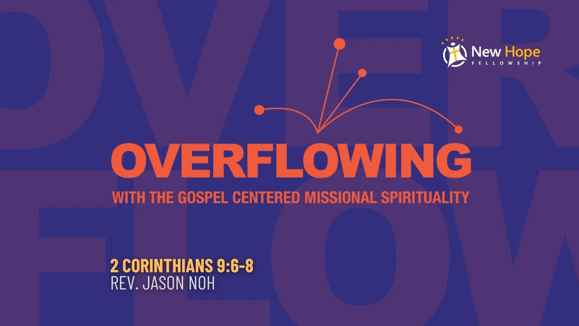 Overflowing with the Gospel Centered Missional Spirituality