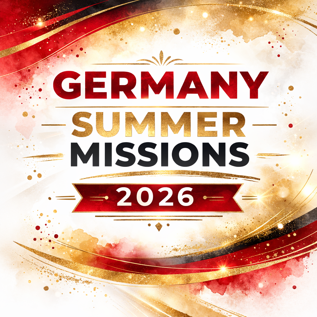 2026 Germany Summer Missions SIGNUP