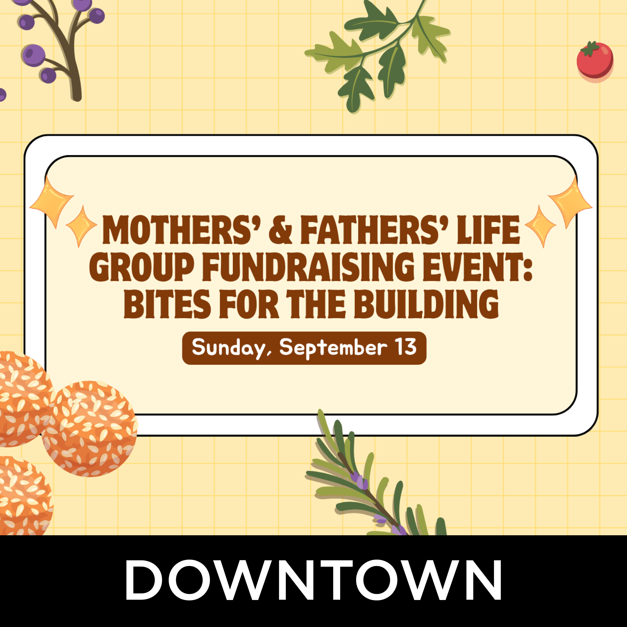 Fundraising Event: Bites for the Building