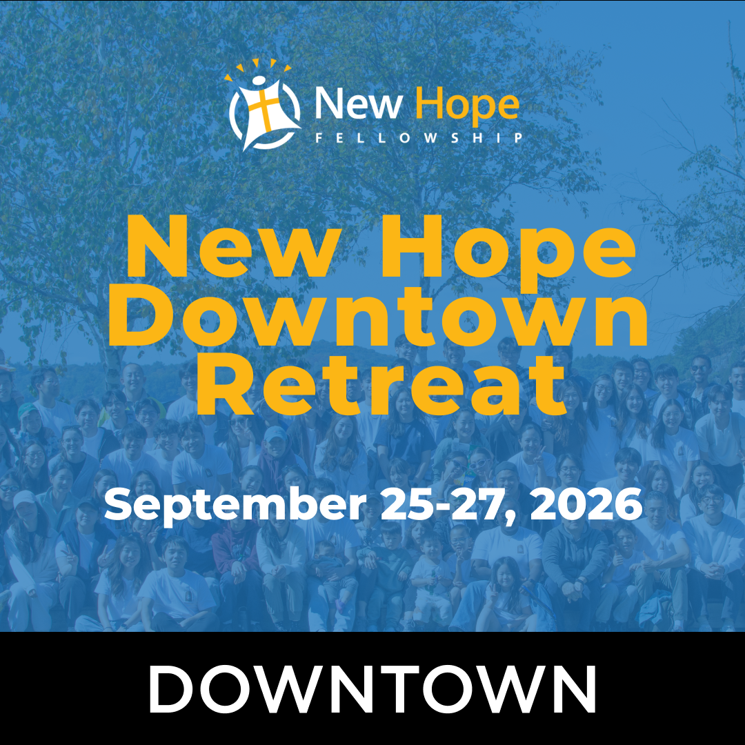 2026 New Hope Downtown Retreat
