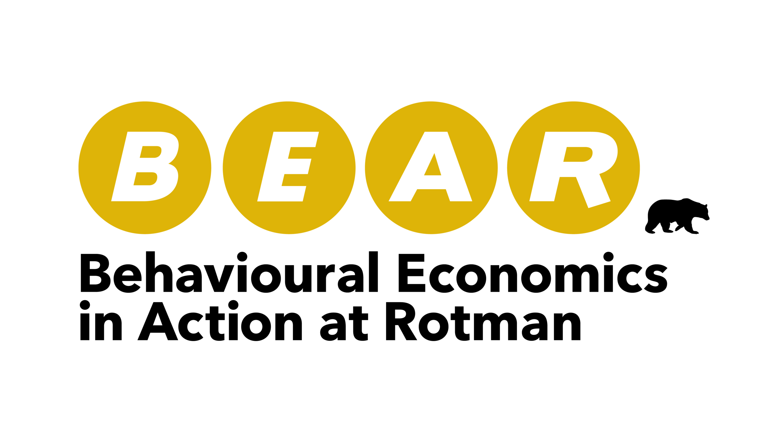 Behavioural Economics in Action at Rotman (BEAR) Research Centre Logo