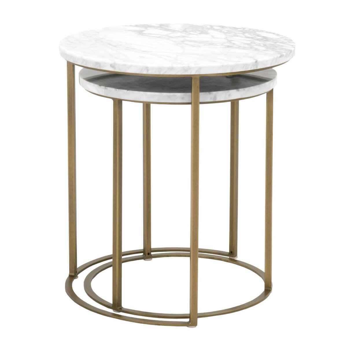 Carrera Round Nesting Accent Table - Brushed Gold_1-02.jpg