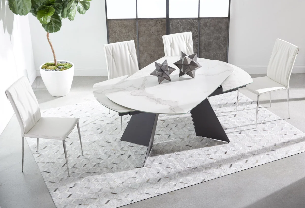 Torque Extension Dining Table - Matte Dark Gray_3-10.jpg
