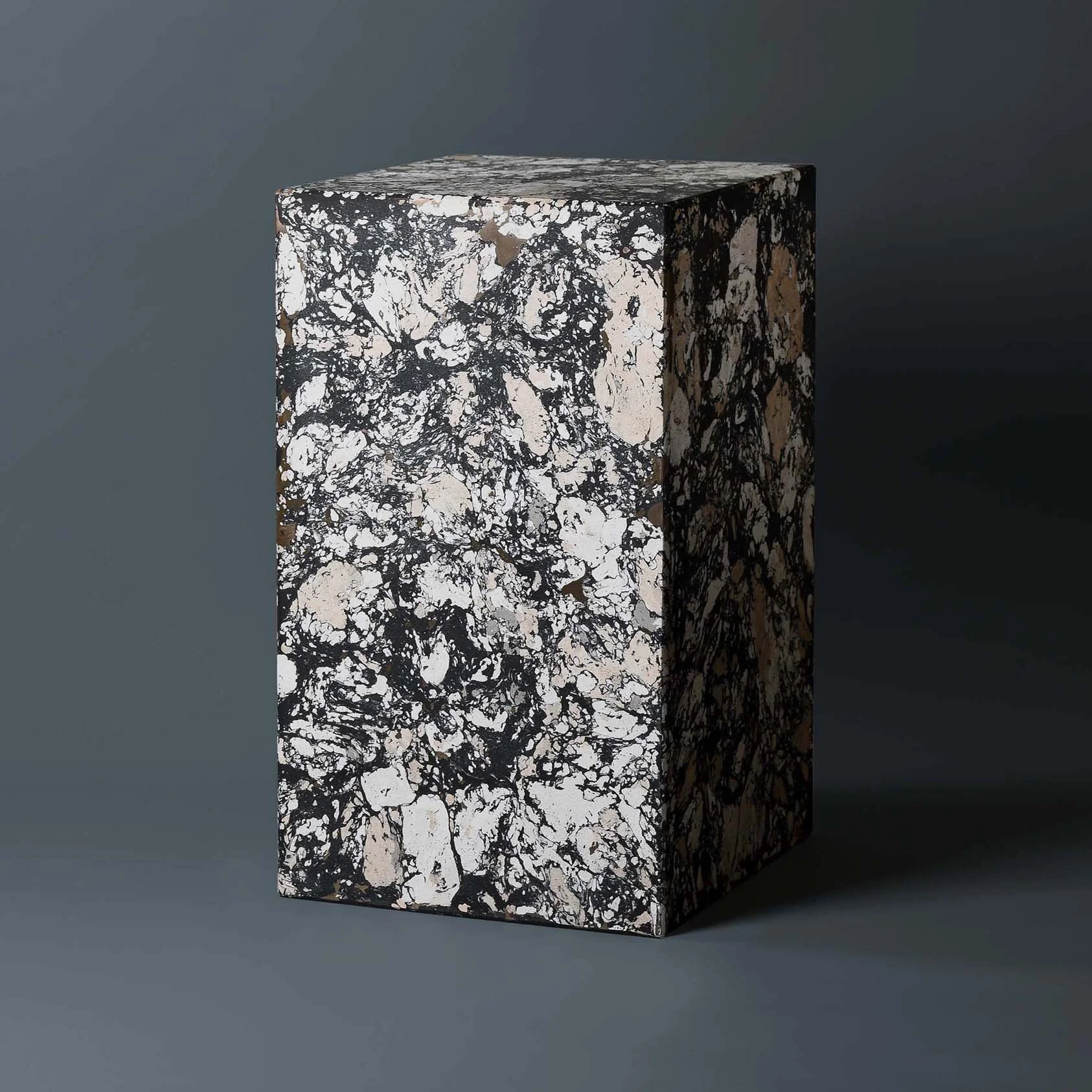 Rectangular Scagliola Side Table