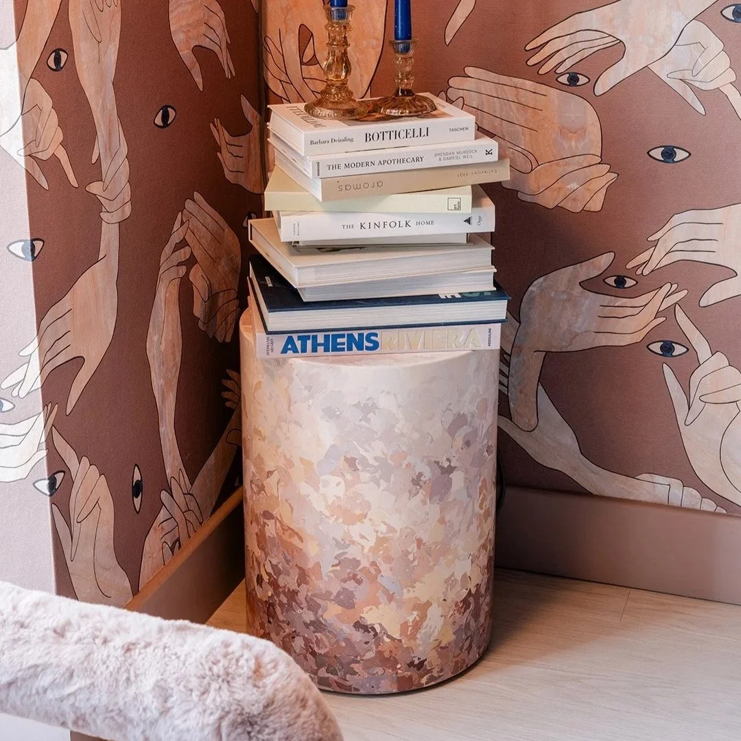 Scagliola Side Table  - In Bloom