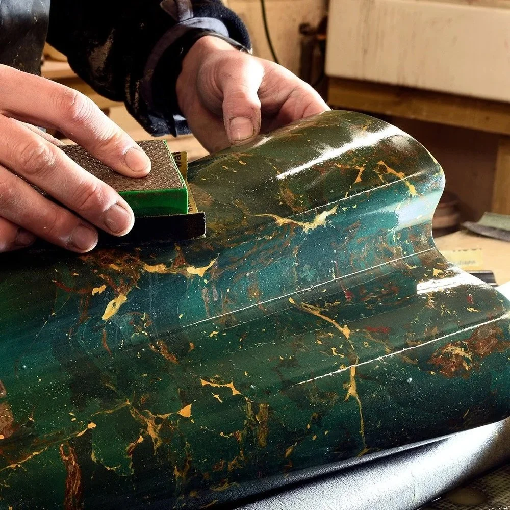 Scagliola process