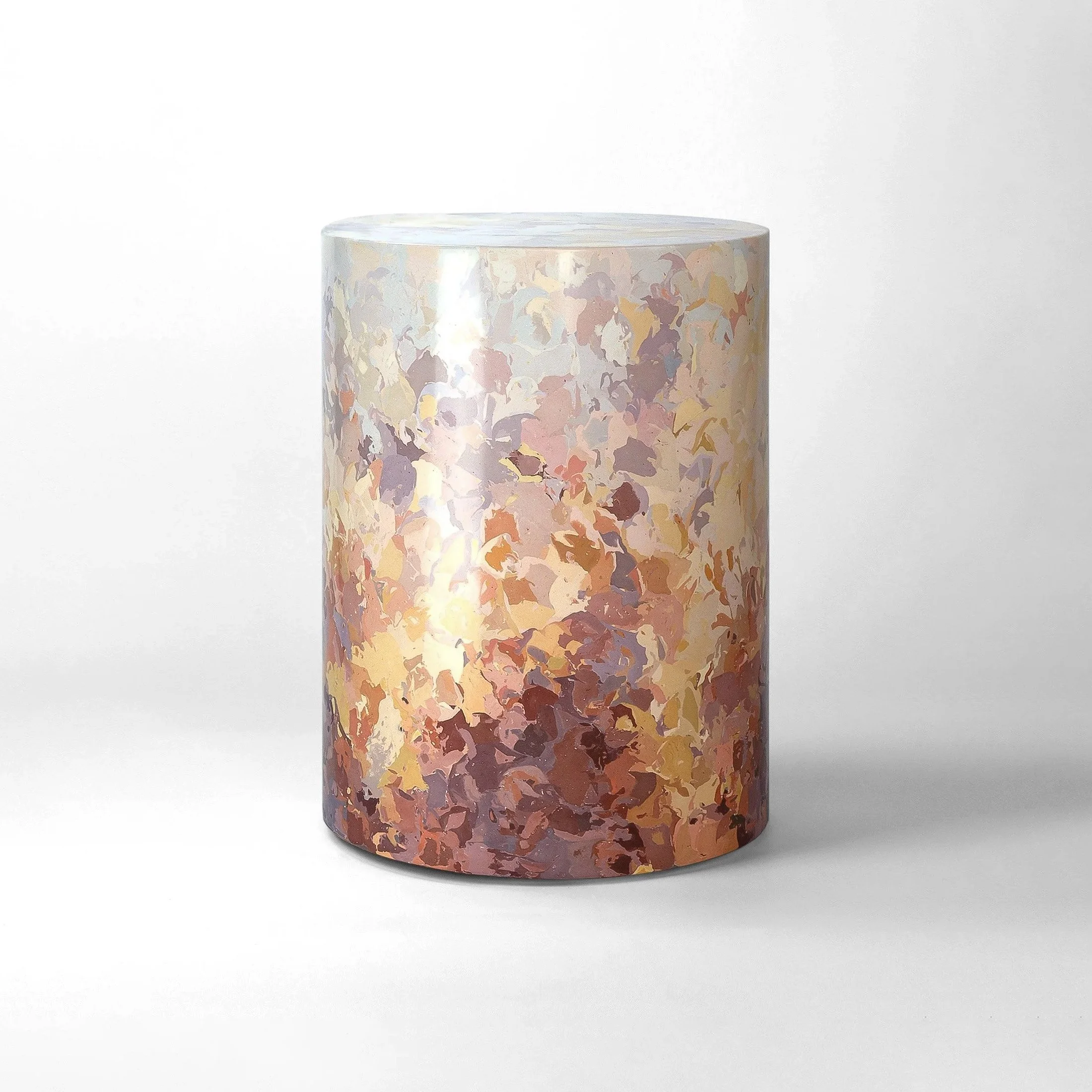 Scagliola Side Table  - In Bloom