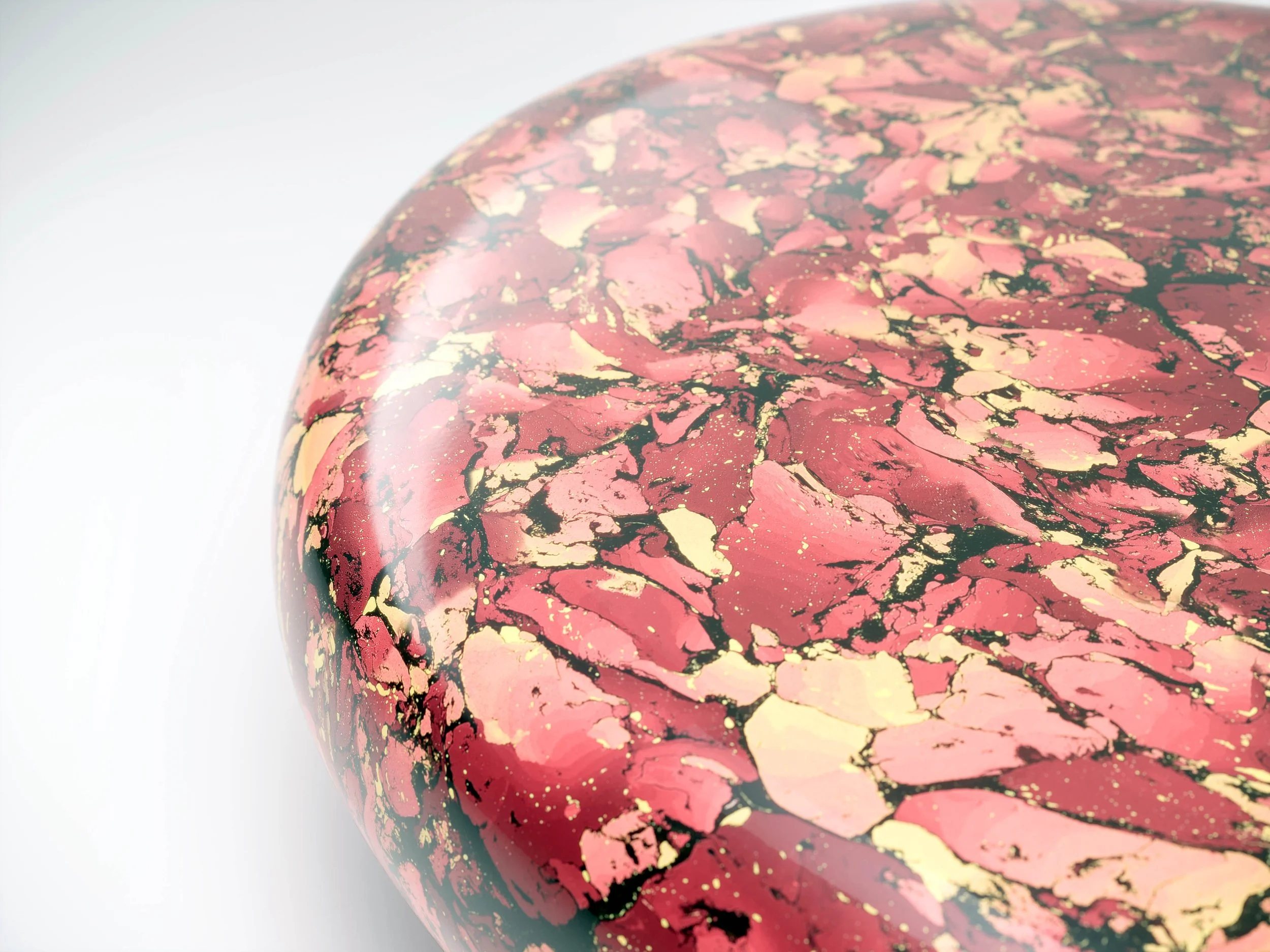 Bespoke Scagliola Coffee Table. Luxury coffee table