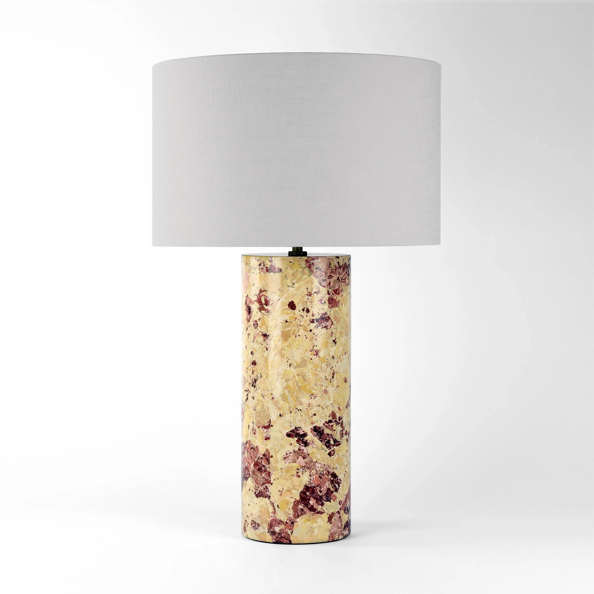 Classic Scagliola Lamp - No.01