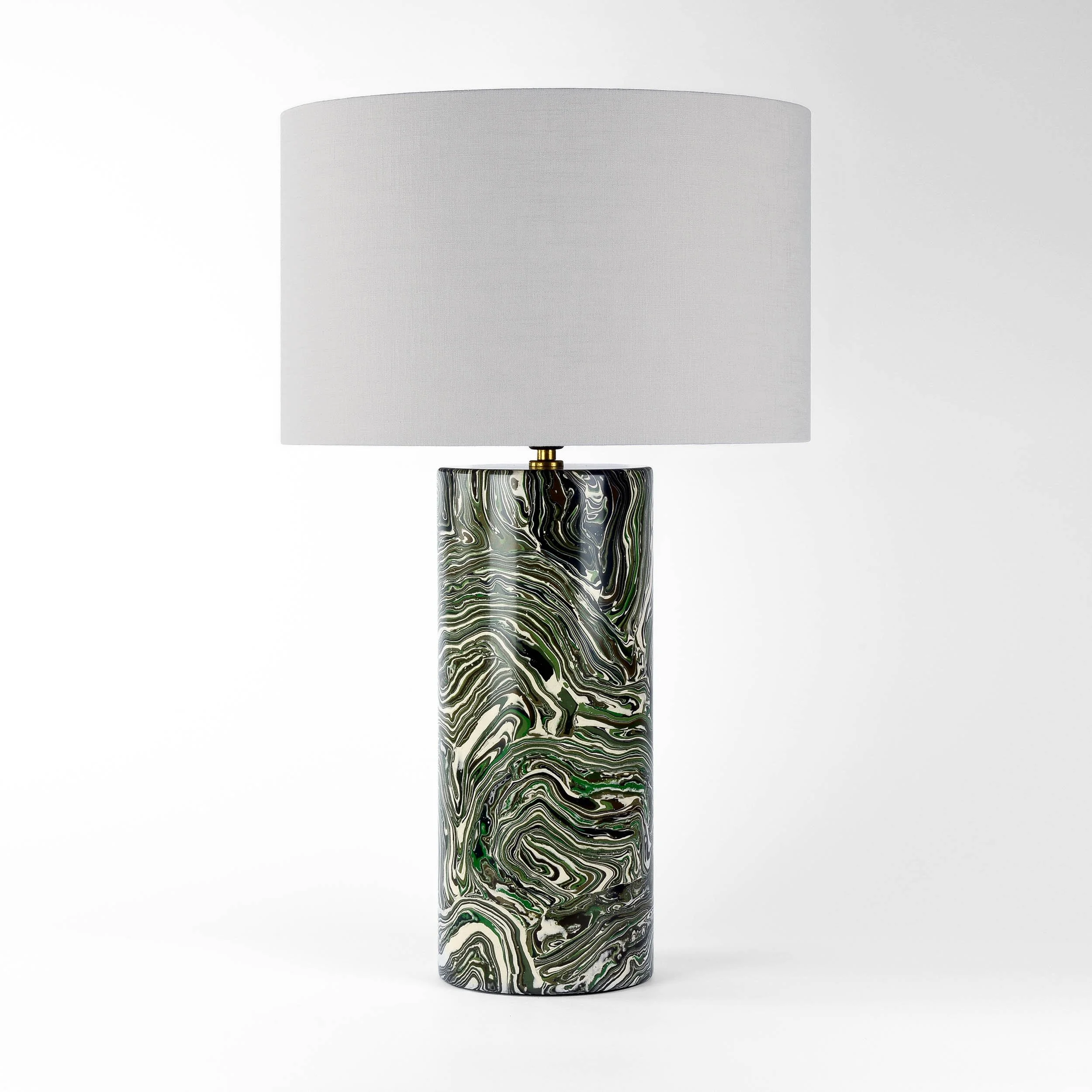 Classic Scagliola Lamp - No.02