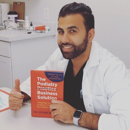 Great book 📖 by Dr. Peter Wishnie @pwishnie !

This book definitely is an amazing guide for podiatrists to grow and develop a practice.

I loved the chapter about not letting yourself burnout. As physicians, we can easily feel that burnout. That&rsq