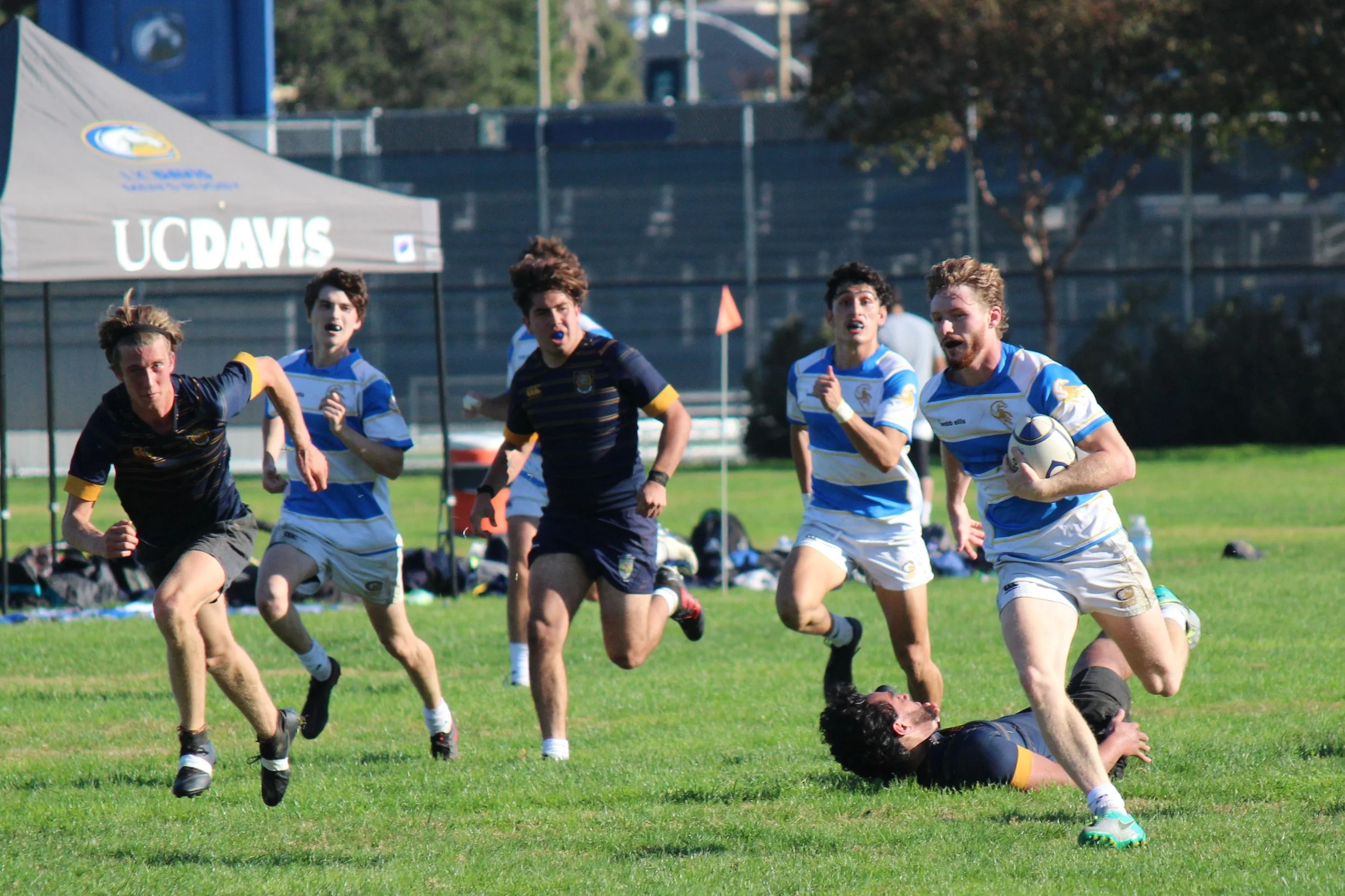 Ruggers Take Down Banana Slugs