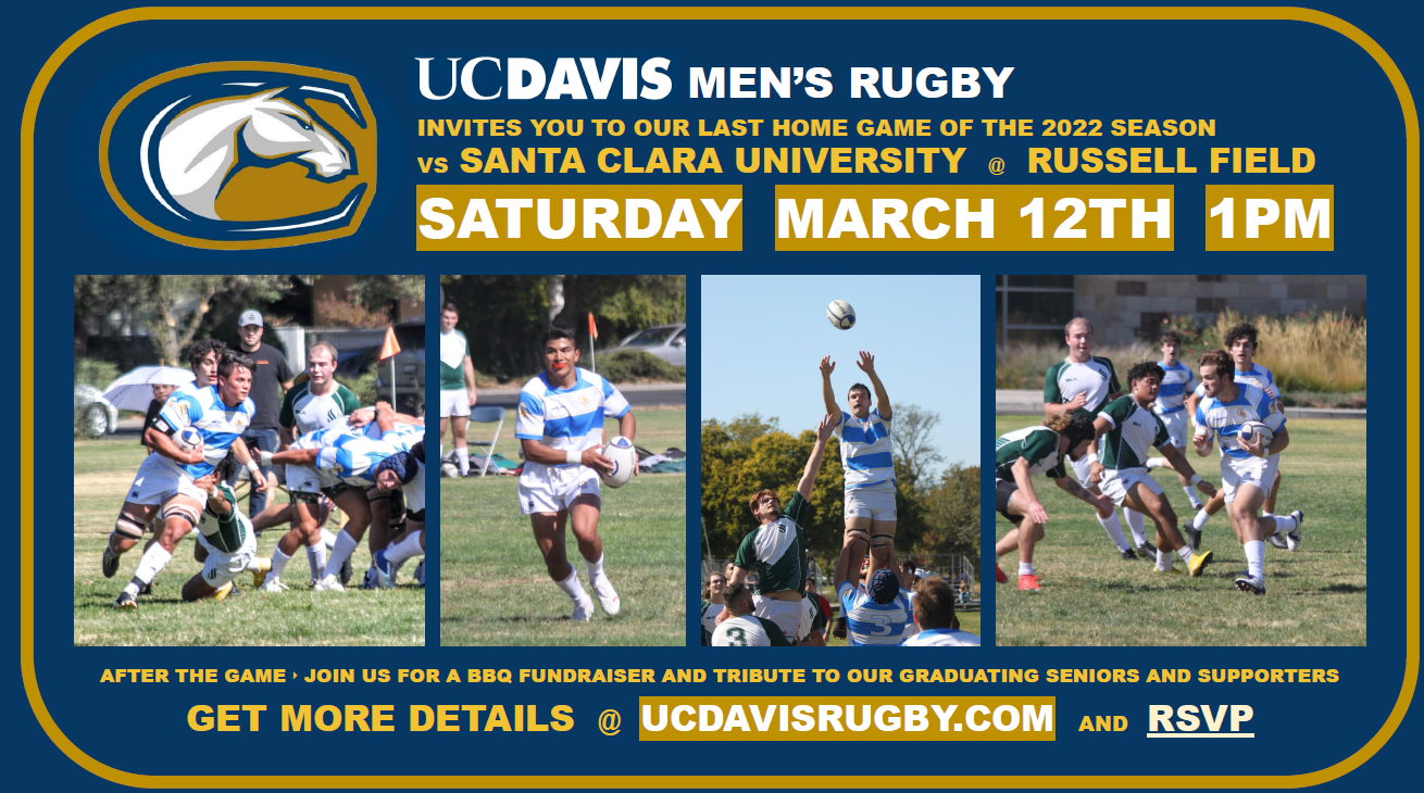 Aggie Rugby to Hold Post Game BBQ/Fundraiser on 3/12 — UC Davis Rugby