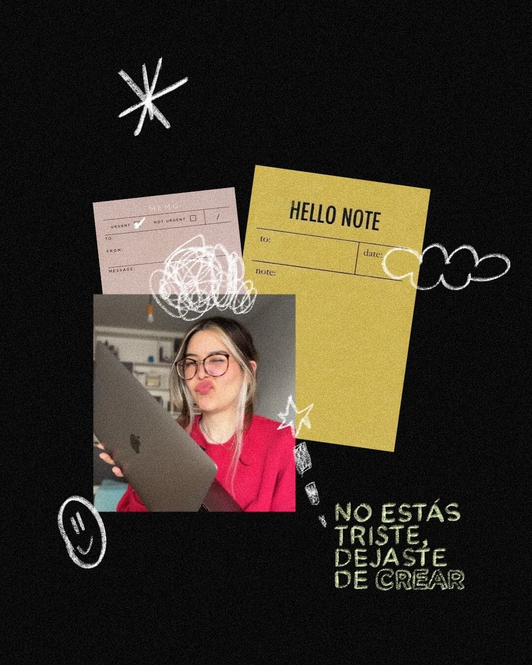 No estás triste, solo dejaste de CREAR