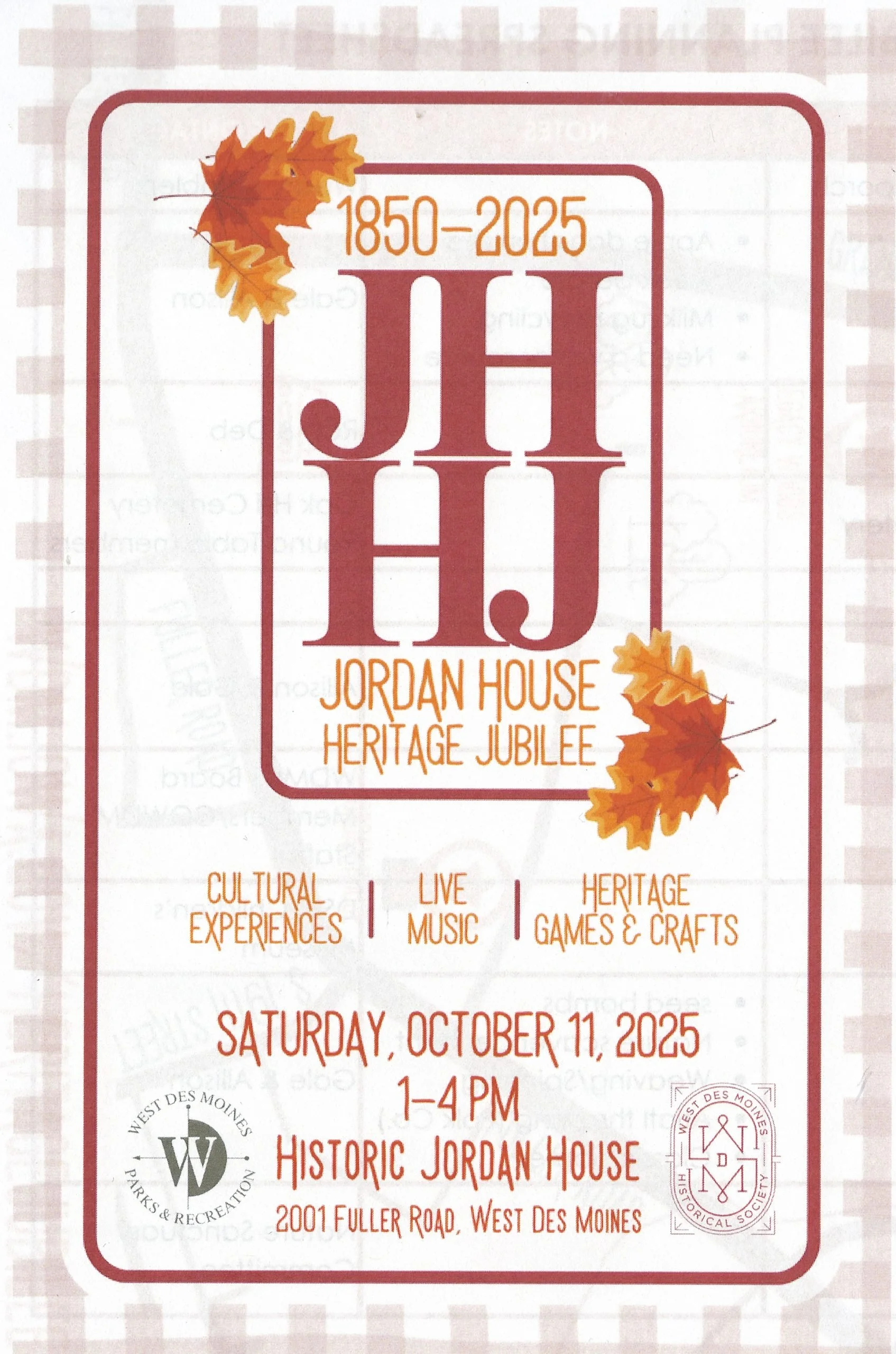 Jordan House Jubilee