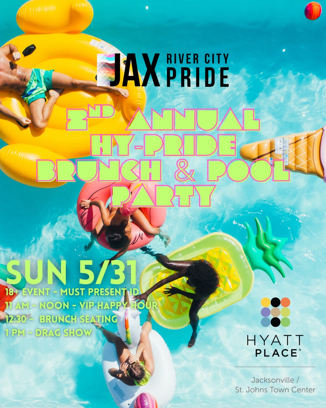 Make a Splash at HyPride Brunch &amp; Pool Party