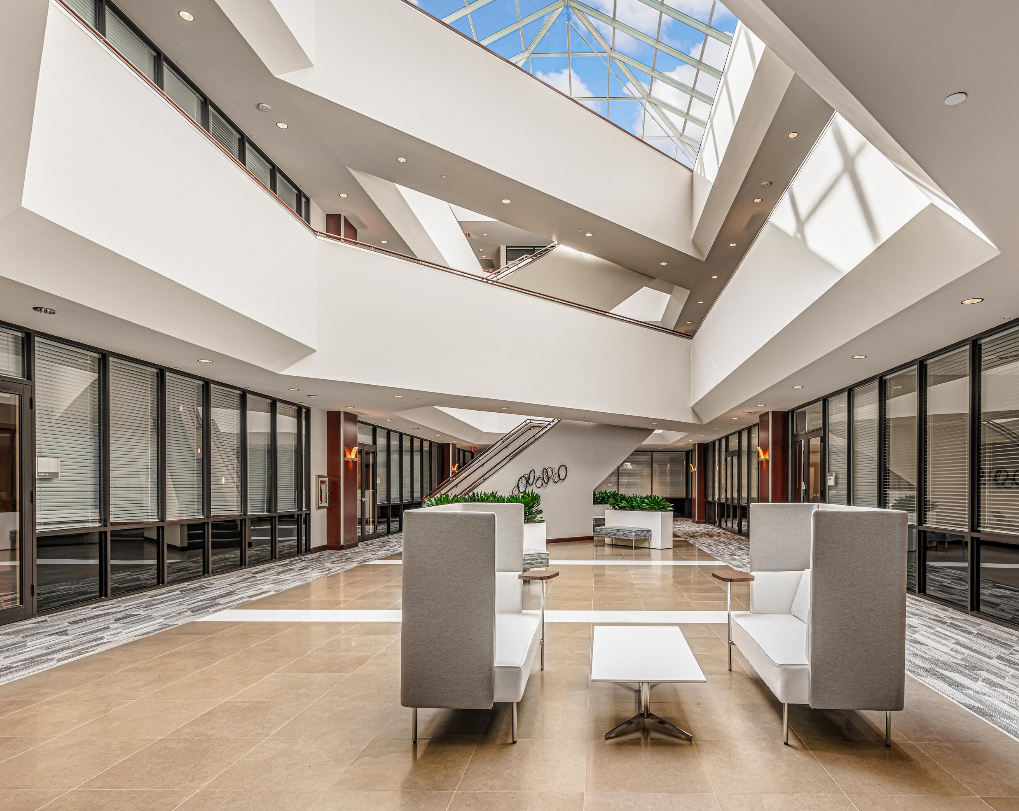 Interior image of building lobby, located in Boca Raton, FL