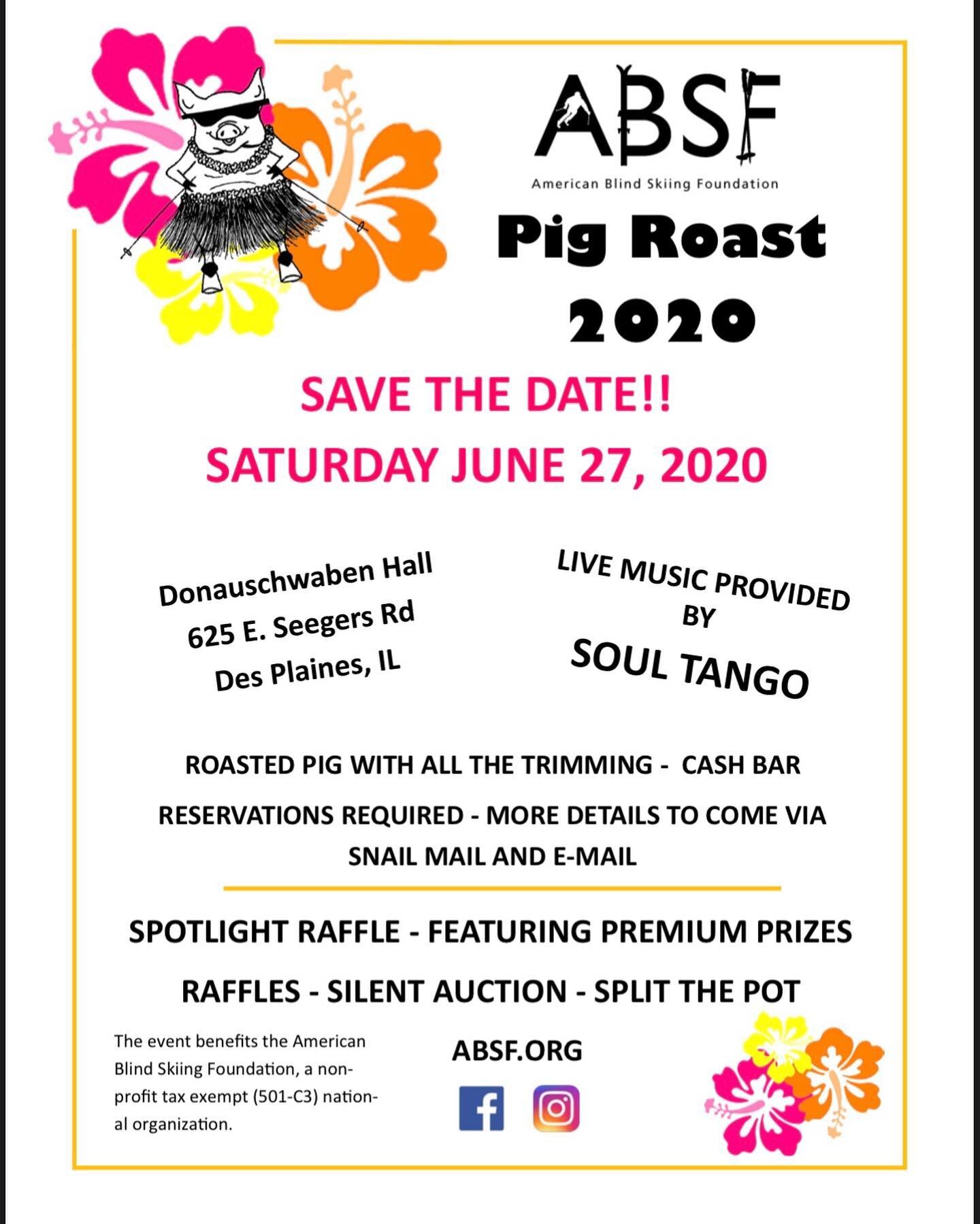 SAVE THE DATE! Join us for our annual Pig Roast Fundraiser! Help raise money for a great cause while having a good time!! Keep an eye on our Instagram and Facebook for more details! 🎉 -
-
-
-
-
-
-
-
-
#ABSF #helpthecause #fundraiser #pigroast #chic
