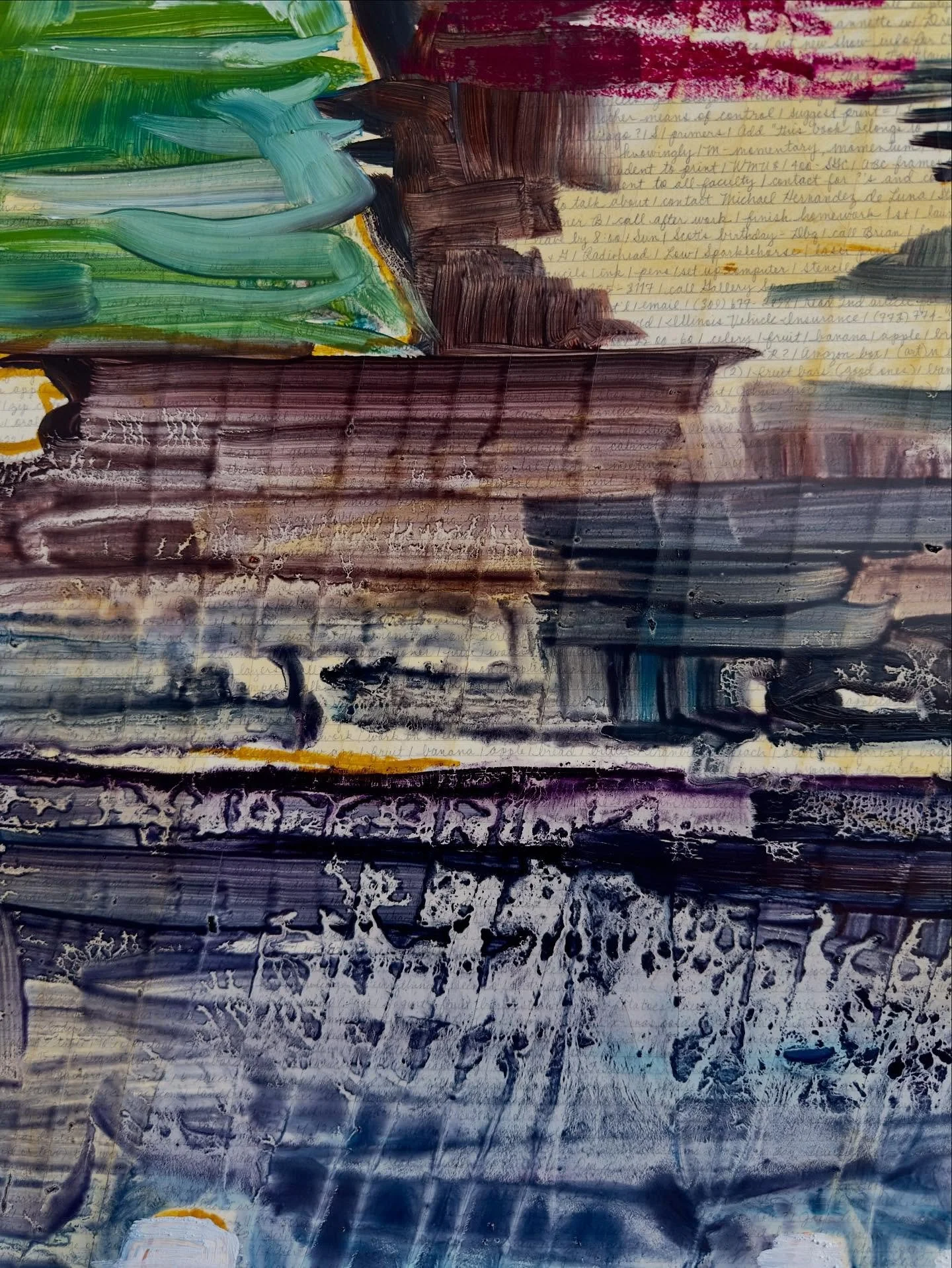 I&rsquo;ve been thinking about how art &mdash; in all its forms &mdash; can be both a visual experience and a way to start a conversation, a dialogue that shifts how we see and think about what&rsquo;s in front of us.
Painting is the way I take part 