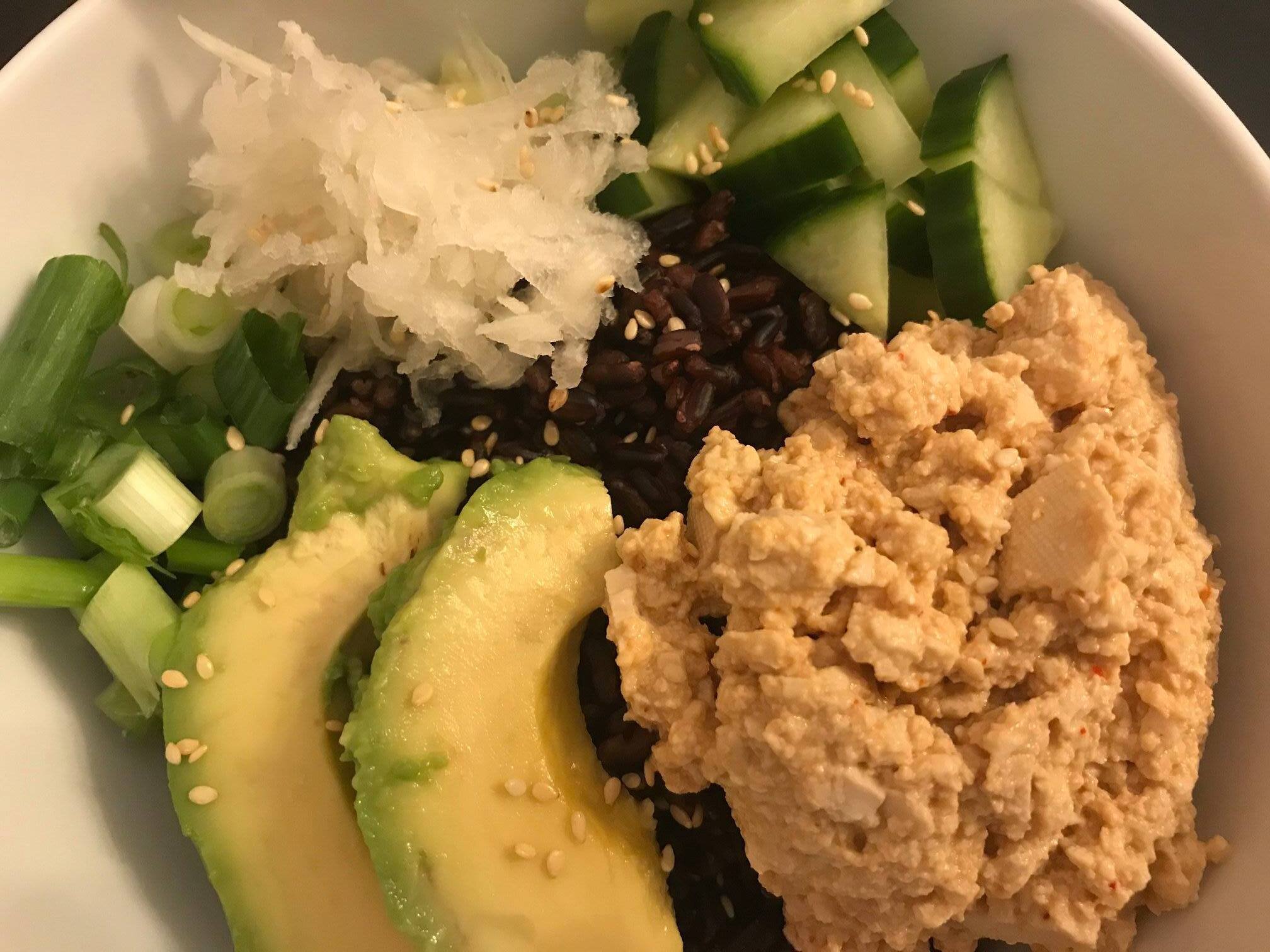 Spicy California Sushi Bowl