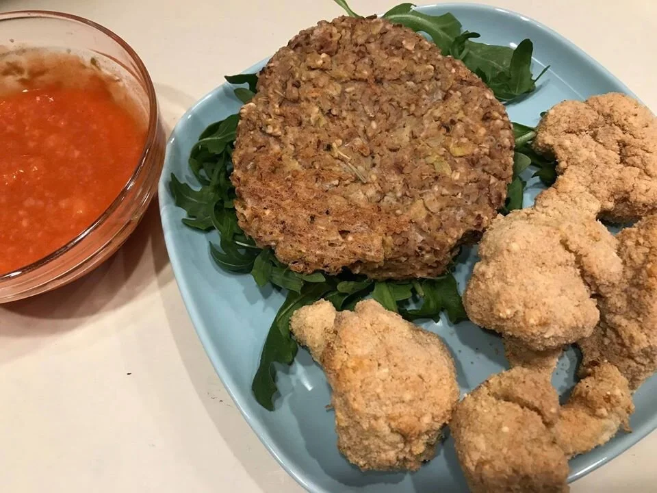 BEAN AND ARTICHOKE BURGERS